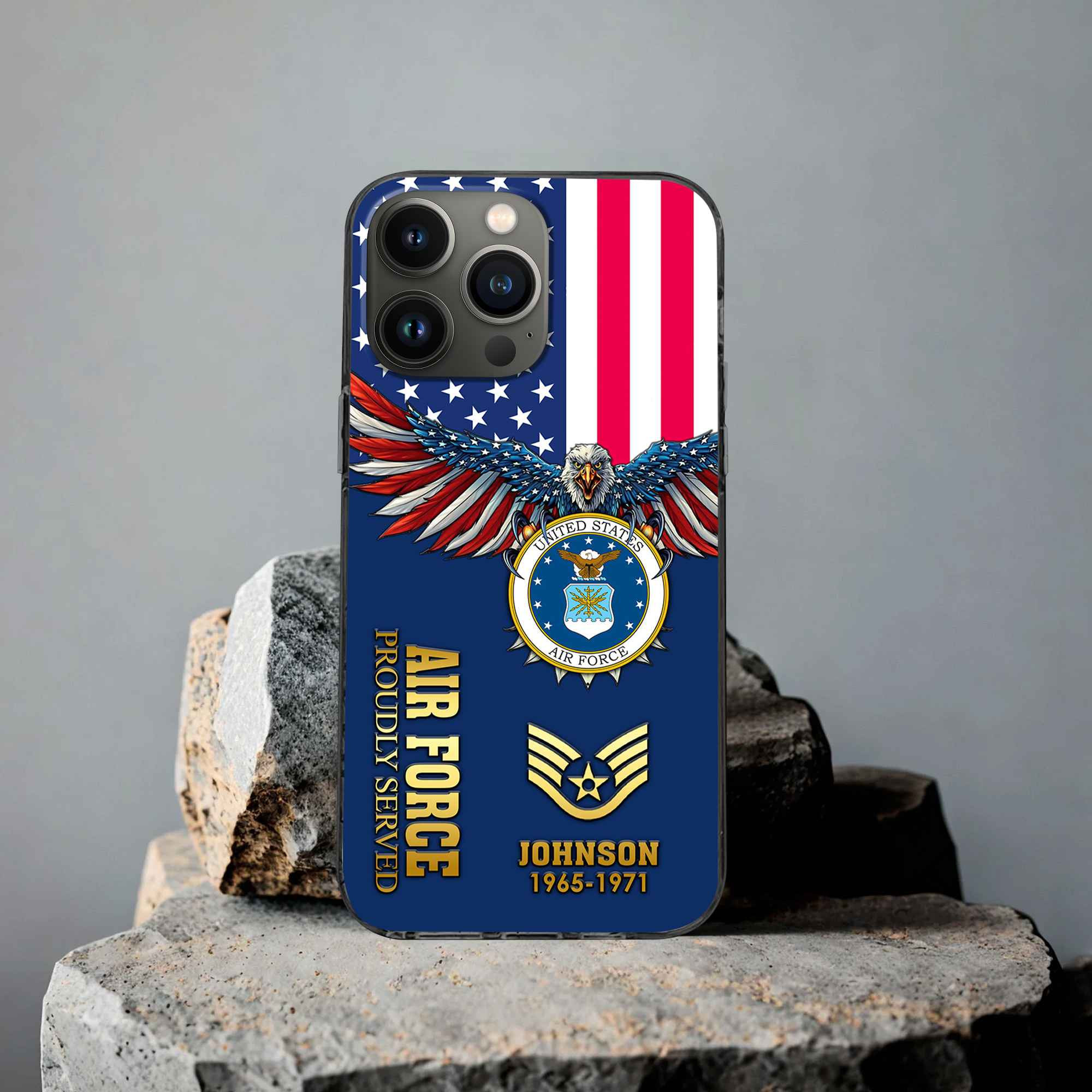 USAF Custom Phone Case VPVC505404, Gifts For Air Force Veteran, Best Gifts On Father’s Day, Armed Forces Day, Independence Day, Veterans Day