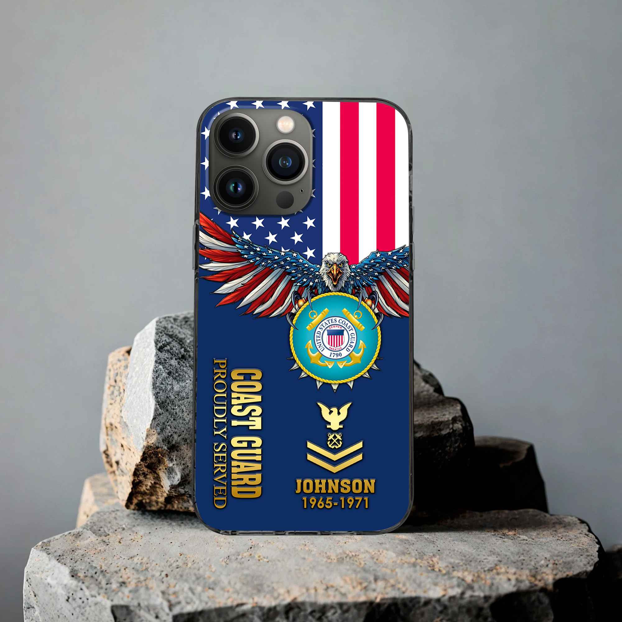 USCG Custom Phone Case VPVC505405, Gifts For Coast Guard Veteran, Best Gifts On Father’s Day, Armed Forces Day, Independence Day, Veterans Day