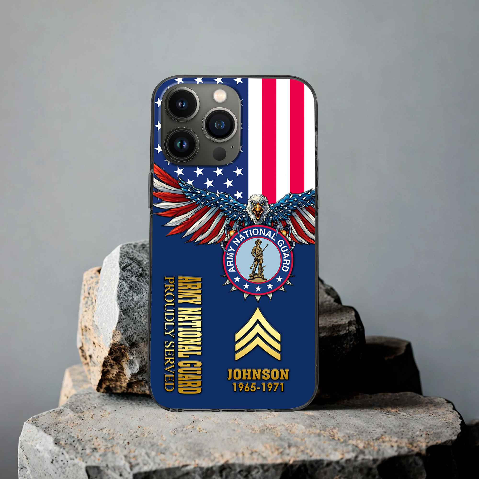 US Army National Guard Custom Phone Case VPVC505408, Gifts For Army National Guard Veteran, Best Gifts On Father’s Day, Armed Forces Day, Independence Day, Veterans Day