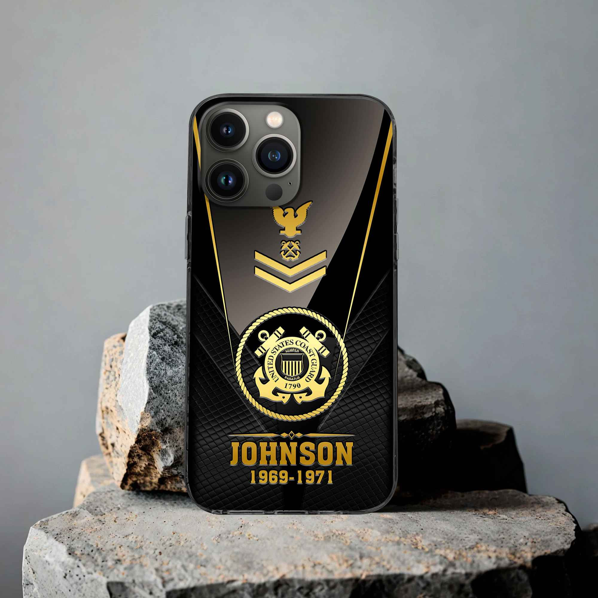 Premium Custom USCG Phone Case VPVC505605, Gifts For Coast Guard Veteran, Gifts For Dad, For Husband, Best Gifts On Father’s Day, Armed Forces Day, Independence Day, Veterans Day