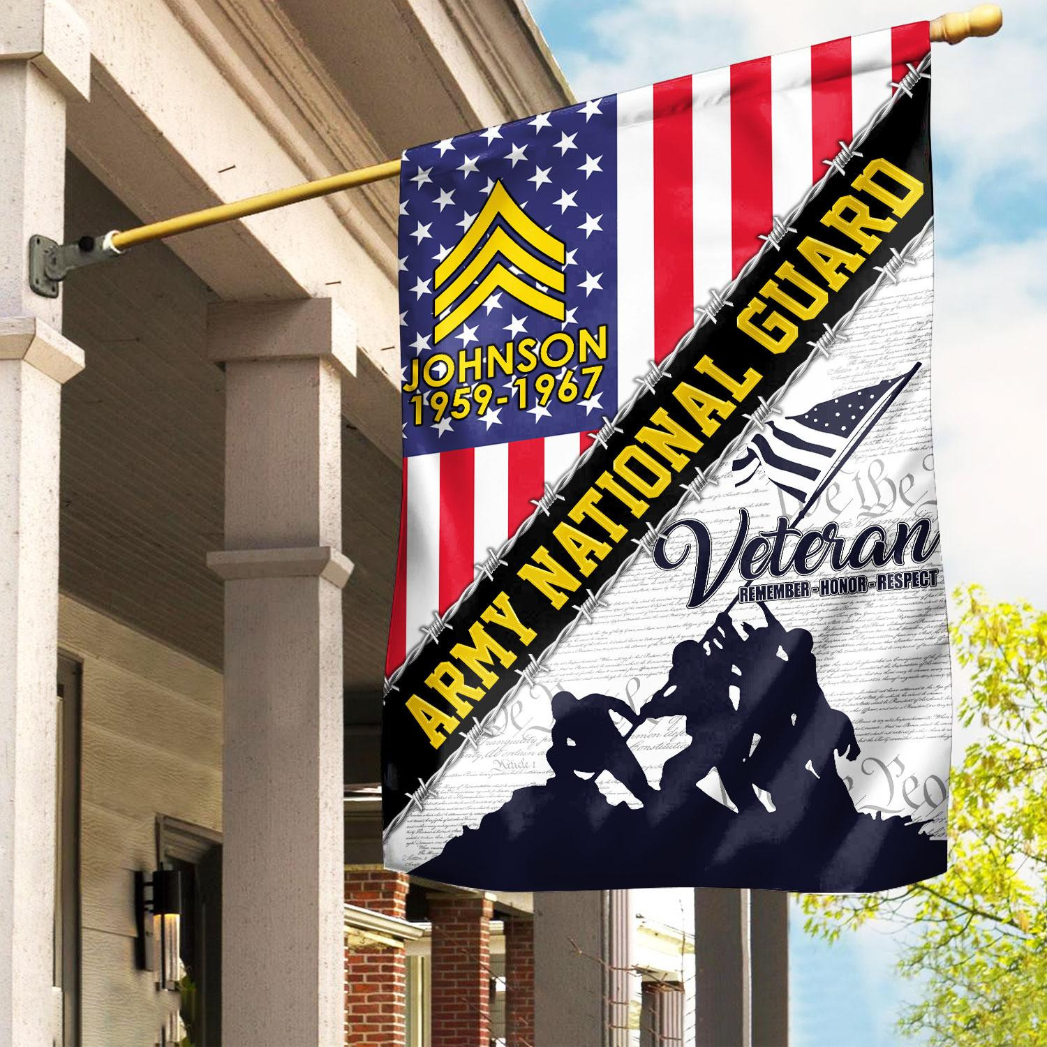 Premium Custom US Army National Guard Veteran Flag VPVC110108, Gifts For Army National Guard Veteran, American Flag, Patriotic Flag, Garden Flag, House Flag, Best Gifts On Father’s Day, Independence Day, Veterans Day
