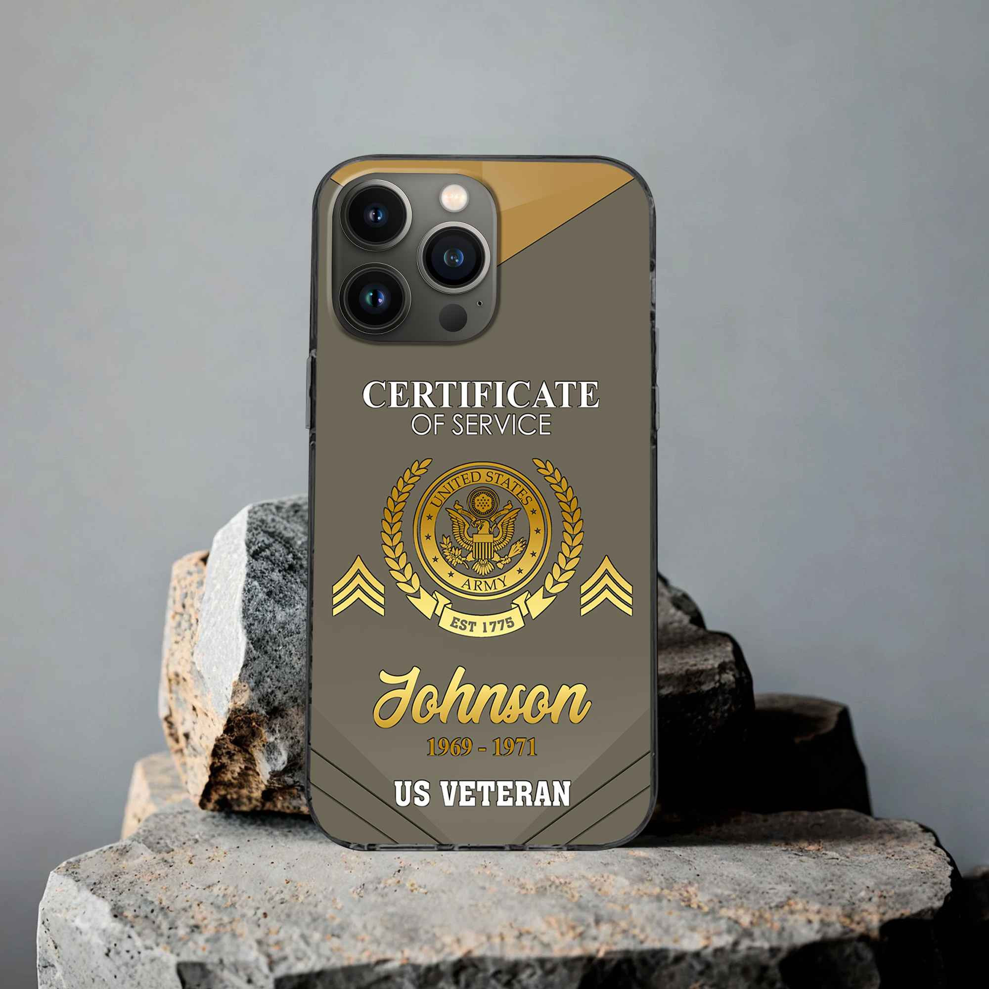 Premium Custom US Army Phone Case VPVC505810, Gifts For Army Veteran, Best Gifts On Father’s Day, Armed Forces Day, Independence Day, Veterans Day