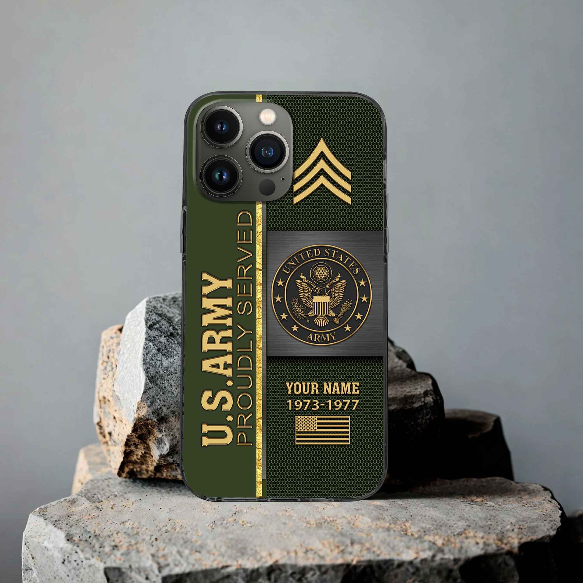 Premium Custom US Army Phone Case VPVC506301, Gifts For Army Veteran, Best Gifts On Father’s Day, Armed Forces Day, Independence Day, Veterans Day