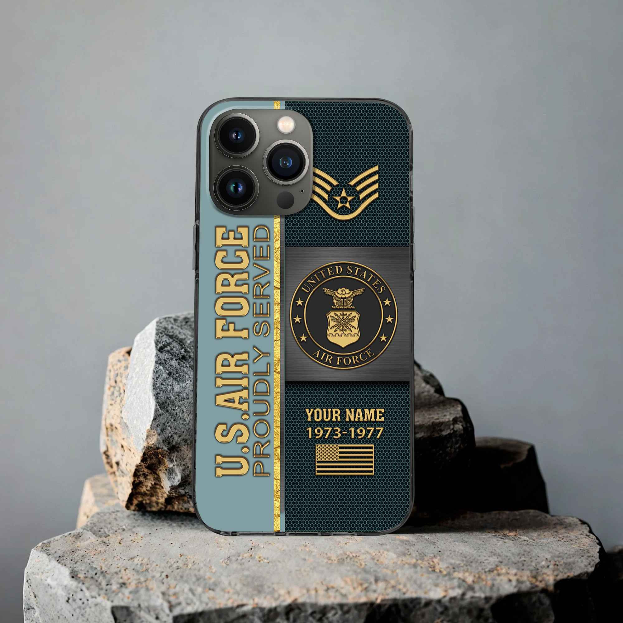 Premium Custom USAF Phone Case VPVC506304, Gifts For Air Force Veteran, Best Gifts On Father’s Day, Armed Forces Day, Independence Day, Veterans Day