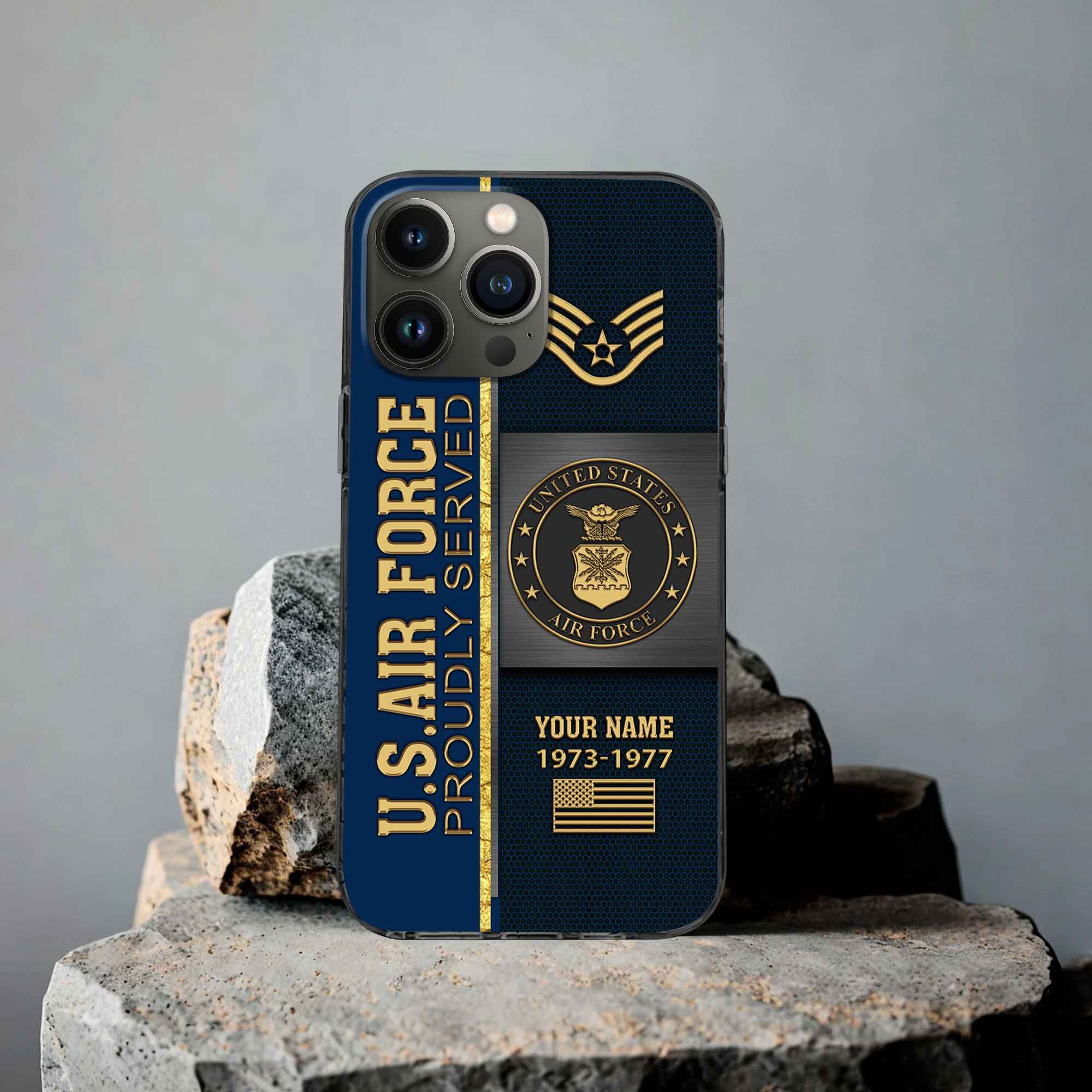 Premium Custom USAF Phone Case VPVC506312, Gifts For Air Force Veteran, Best Gifts On Father’s Day, Armed Forces Day, Independence Day, Veterans Day