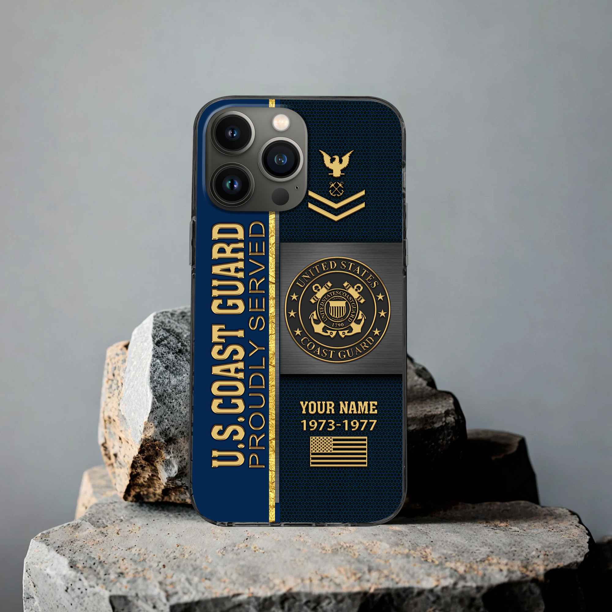 Premium Custom USCG Phone Case VPVC506305, Gifts For Coast Guard Veteran, Best Gifts On Father’s Day, Armed Forces Day, Independence Day, Veterans Day