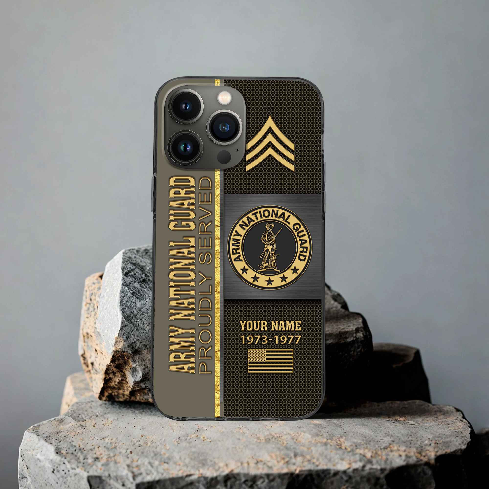 Premium Custom US Army National Guard Phone Case VPVC506308, Gifts For Army National Guard Veteran, Best Gifts On Father’s Day, Armed Forces Day, Independence Day, Veterans Day