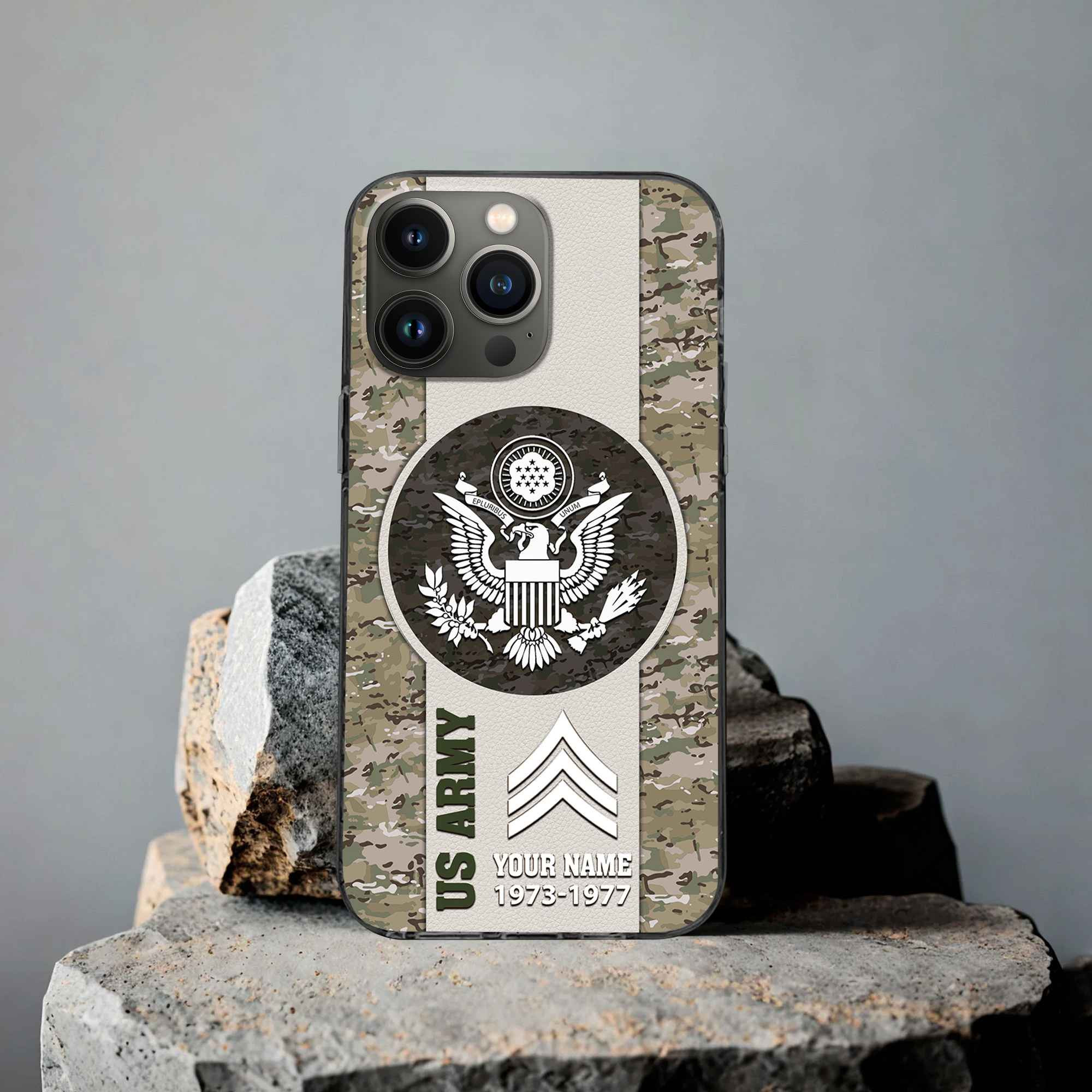 US Army Custom Phone Case VPVC506401, Gifts For Army Veteran, Best Gifts On Father’s Day, Armed Forces Day, Independence Day, Veterans Day