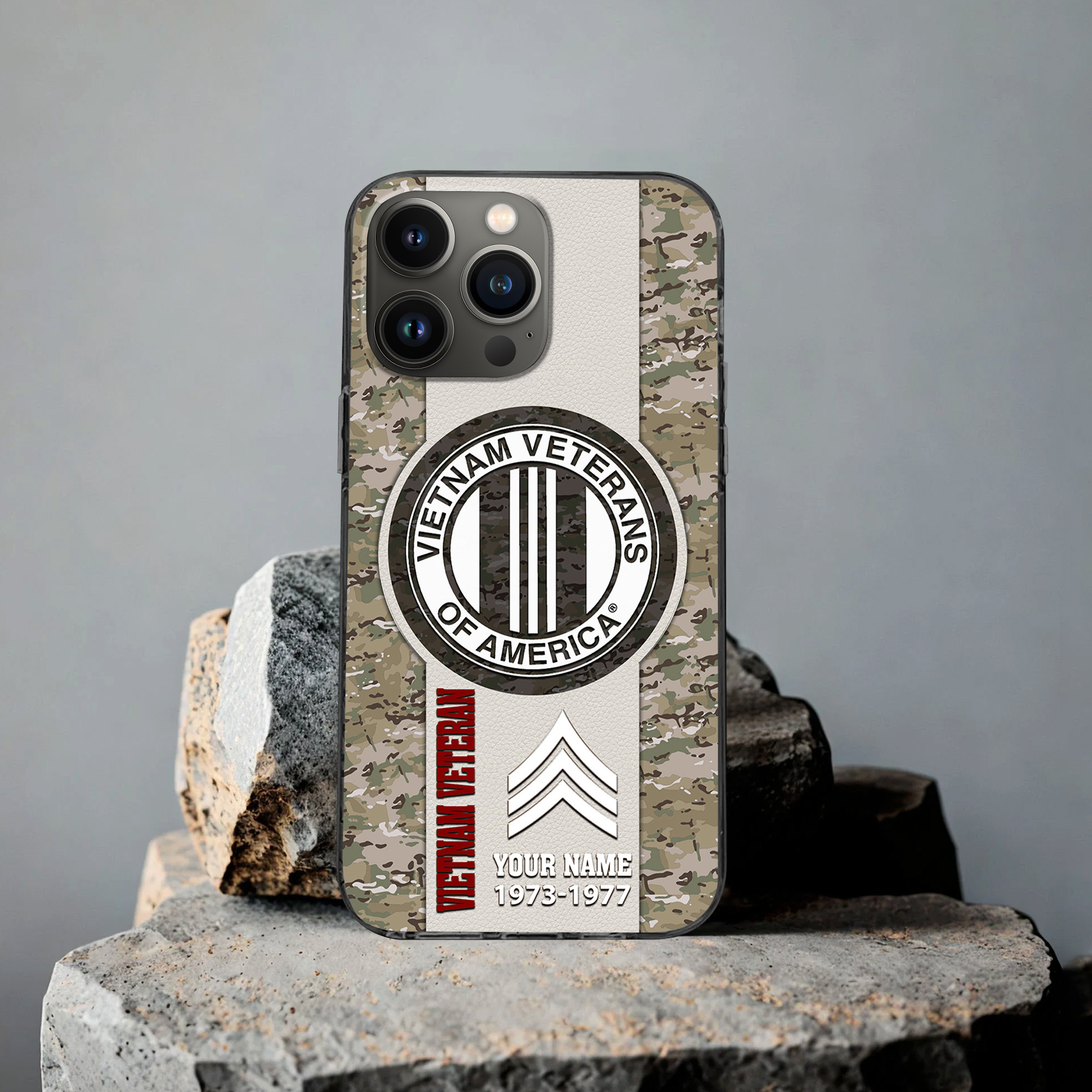 Vietnam Veteran Custom Phone Case VPVC506406, Gifts For Vietnam Veteran, Best Gifts On Father’s Day, Armed Forces Day, Independence Day, Veterans Day