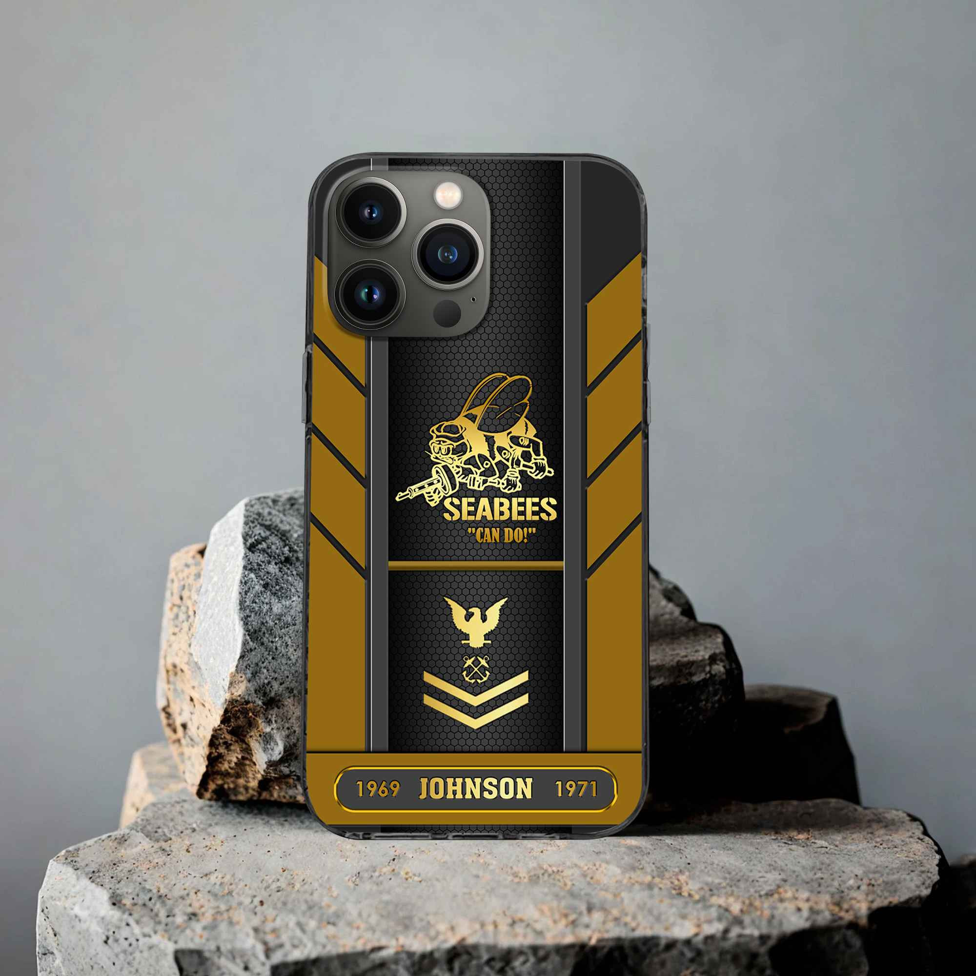 Premium Custom US Seabees Phone Case VPVC506709, Gifts For Seabees Veteran, Best Gifts On Father’s Day, Armed Forces Day, Independence Day, Veterans Day