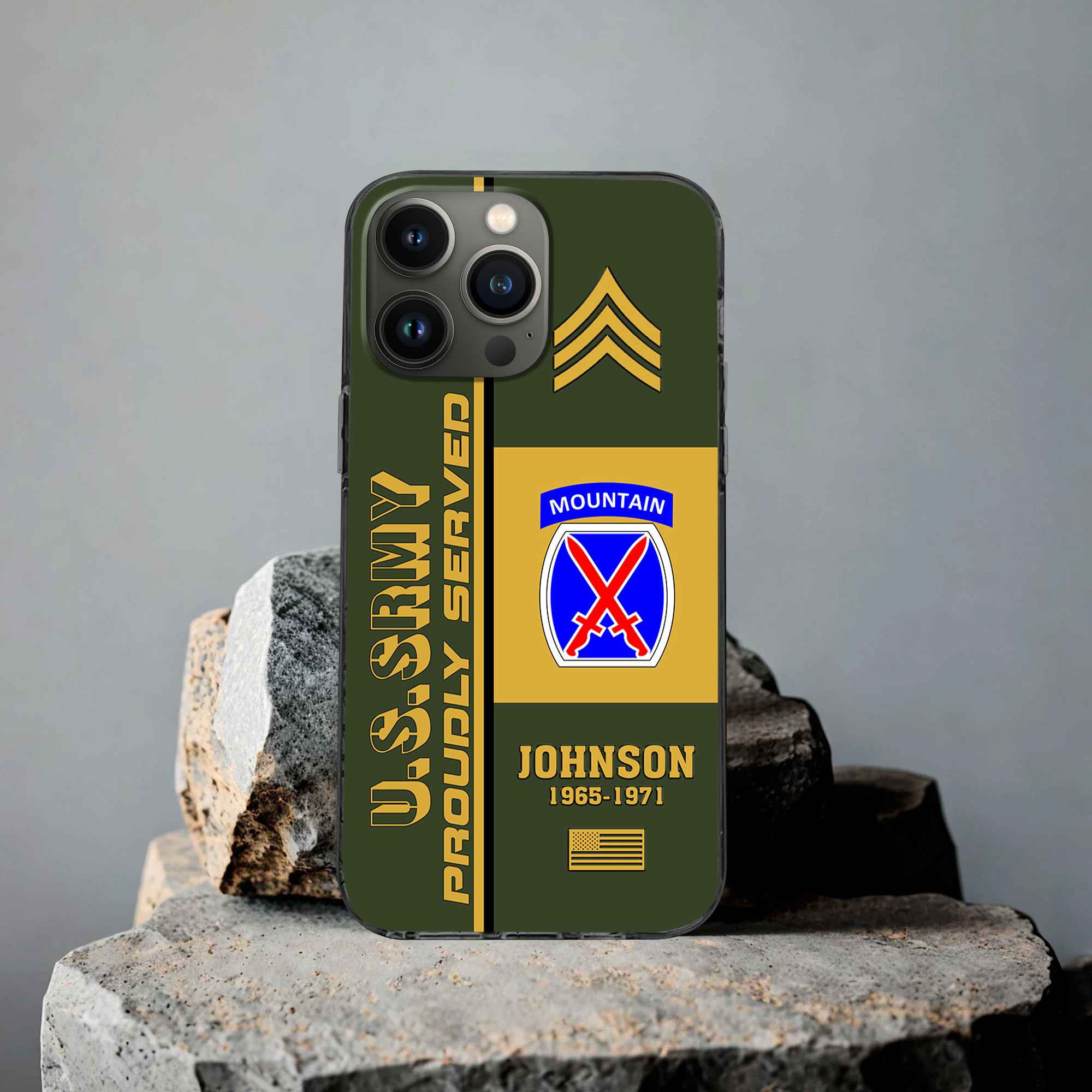Premium Custom US Army Phone Case VPVC506901, Gifts For Army Veteran, Best Gifts On Father’s Day, Armed Forces Day, Independence Day, Veterans Day