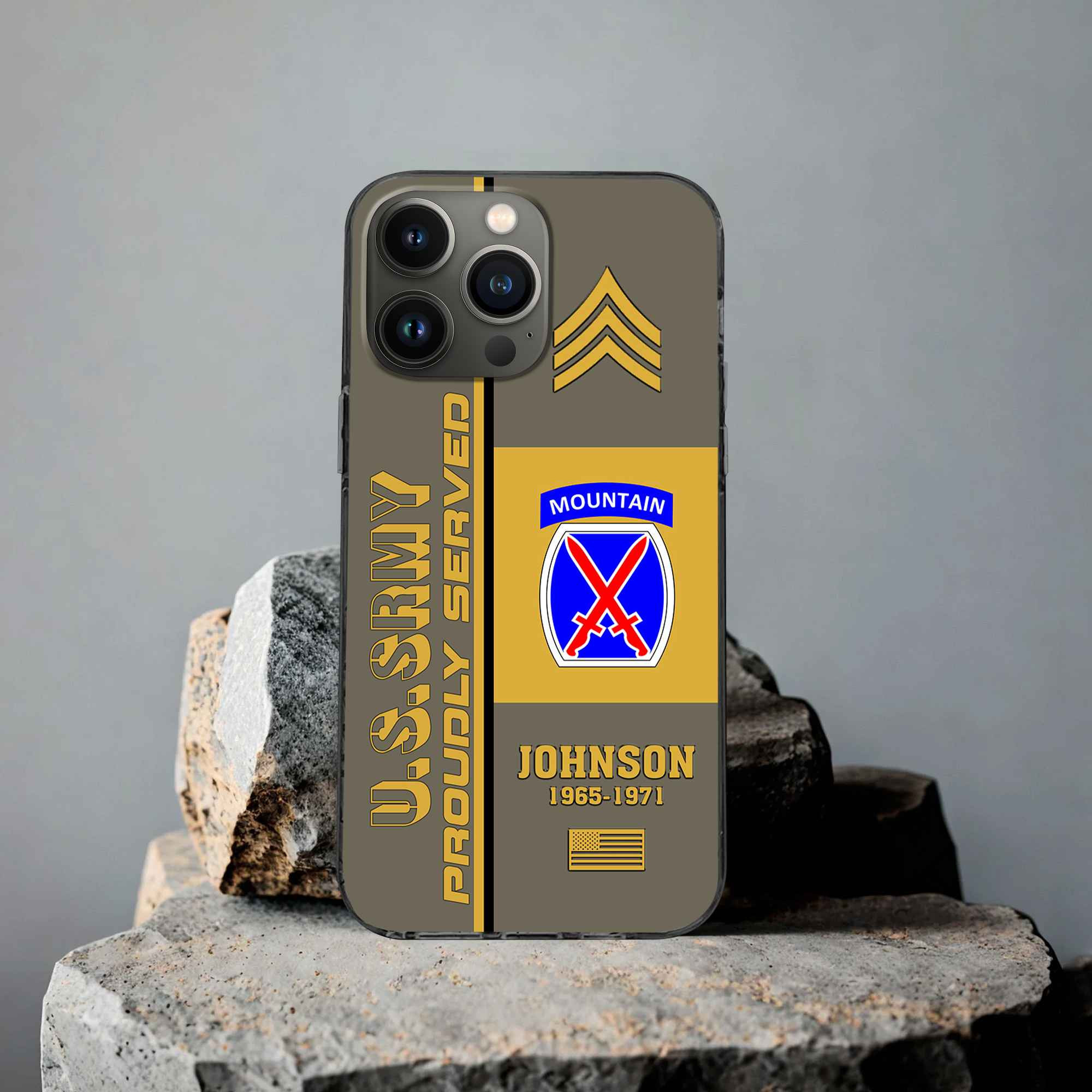 Premium Custom US Army Phone Case VPVC506910, Gifts For Army Veteran, Best Gifts On Father’s Day, Armed Forces Day, Independence Day, Veterans Day