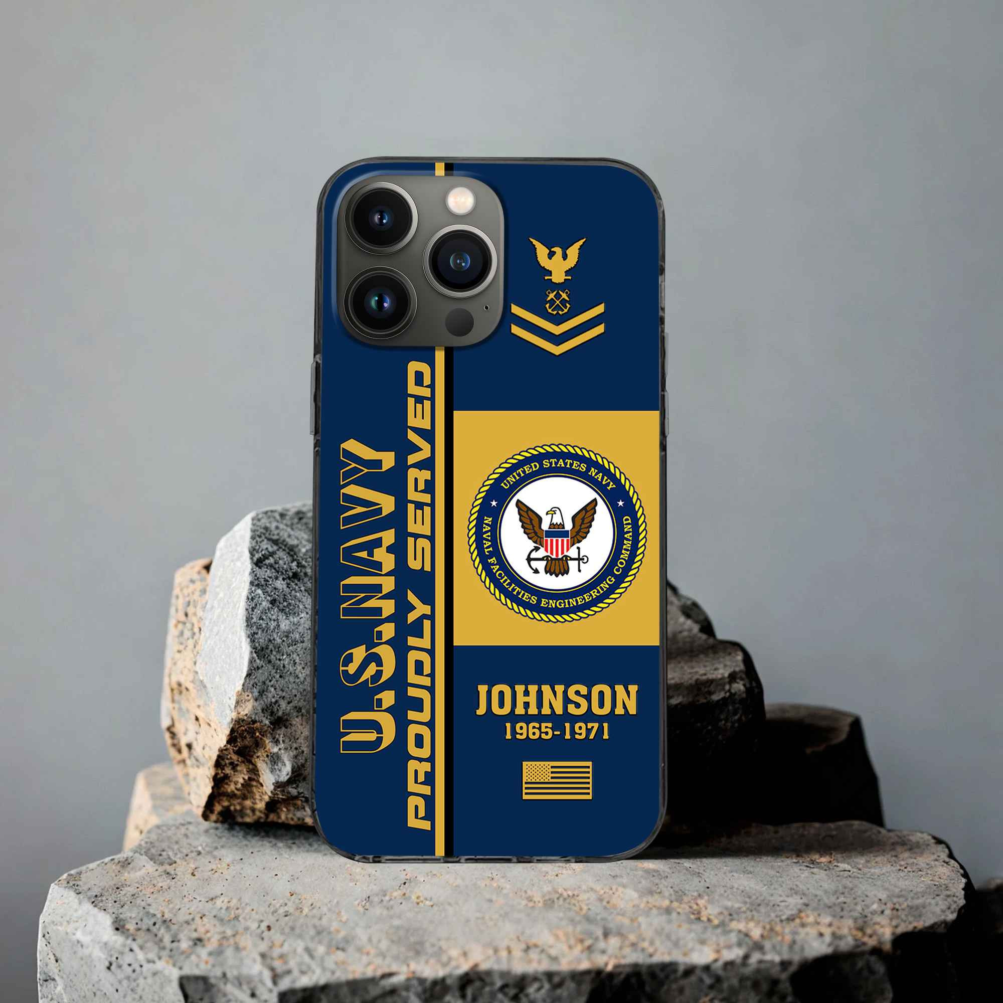 Premium Custom US Navy Phone Case VPVC506902, Gifts For Navy Veteran, Best Gifts On Father’s Day, Armed Forces Day, Independence Day, Veterans Day