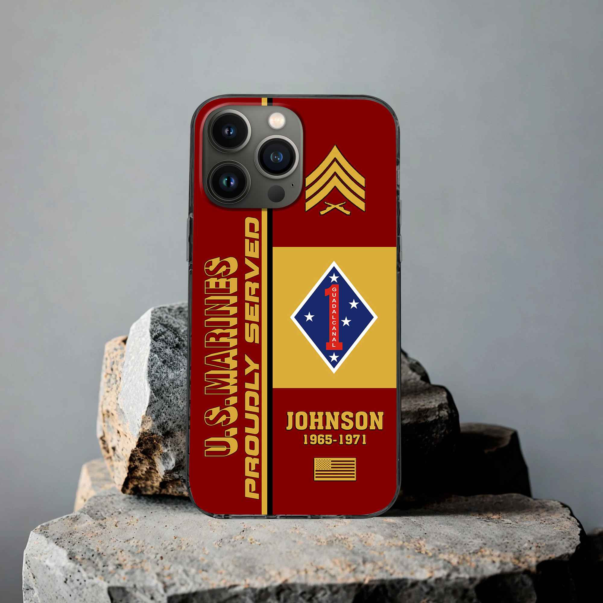 Premium Custom USMC Phone Case VPVC506903, Gifts For Marine Veteran, Best Gifts On Father’s Day, Armed Forces Day, Independence Day, Veterans Day