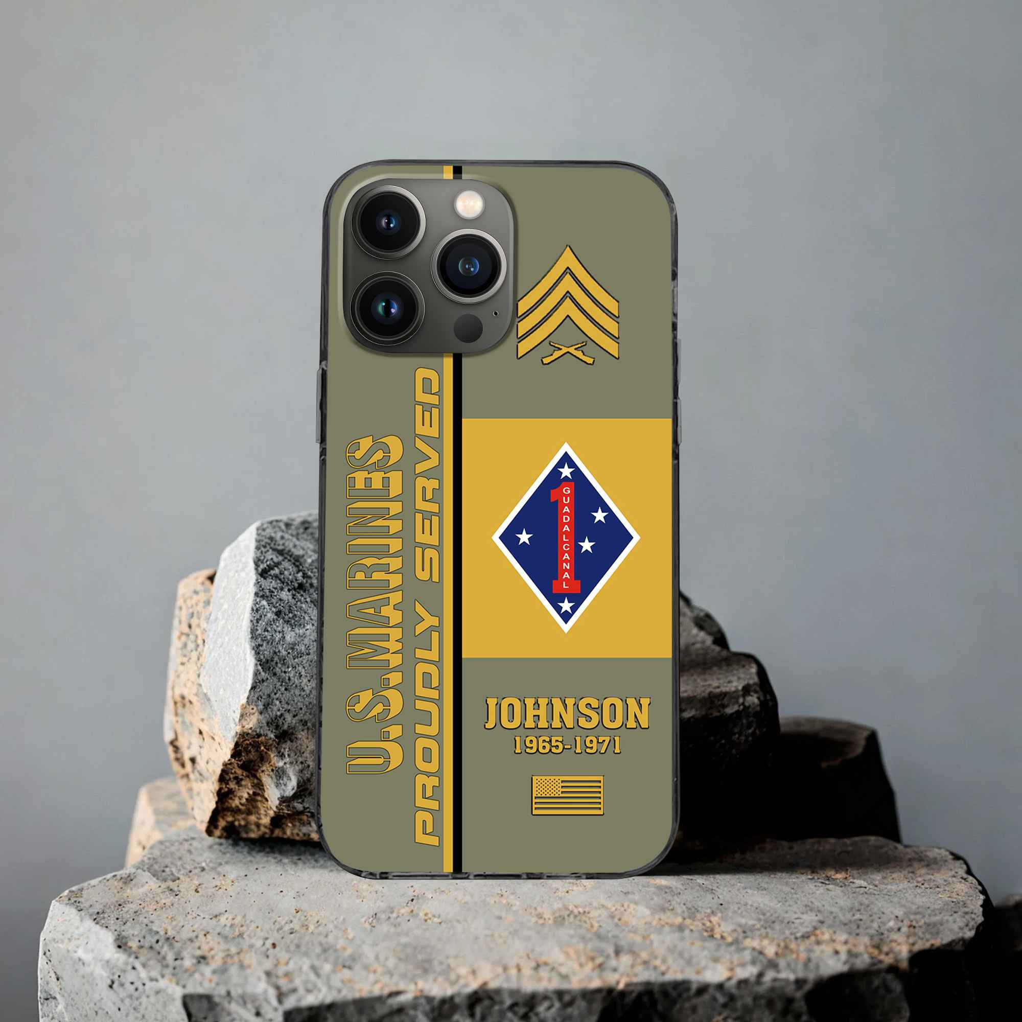 Premium Custom USMC Phone Case VPVC506911, Gifts For Marine Veteran, Best Gifts On Father’s Day, Armed Forces Day, Independence Day, Veterans Day