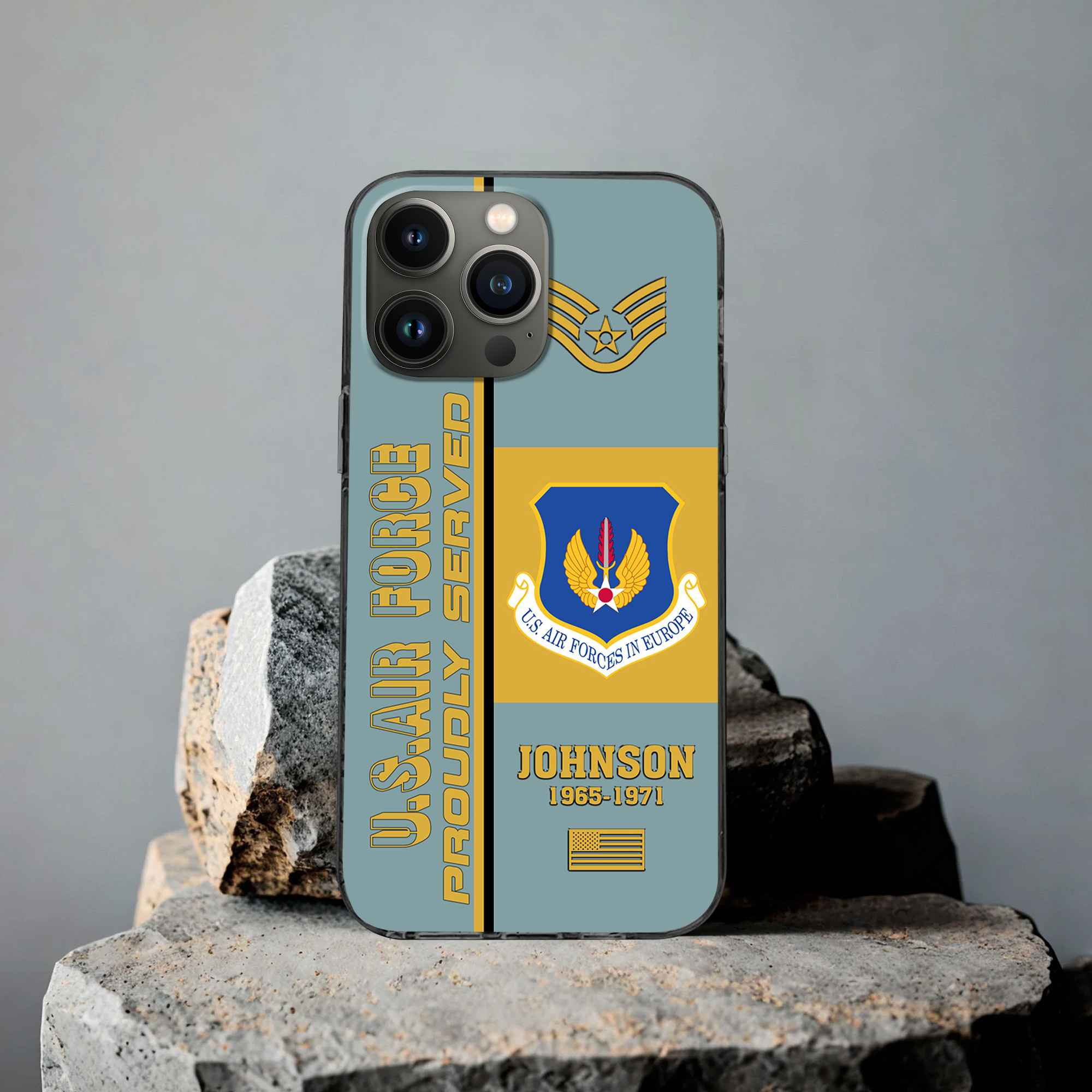 Premium Custom USAF Phone Case VPVC506904, Gifts For Air Force Veteran, Best Gifts On Father’s Day, Armed Forces Day, Independence Day, Veterans Day