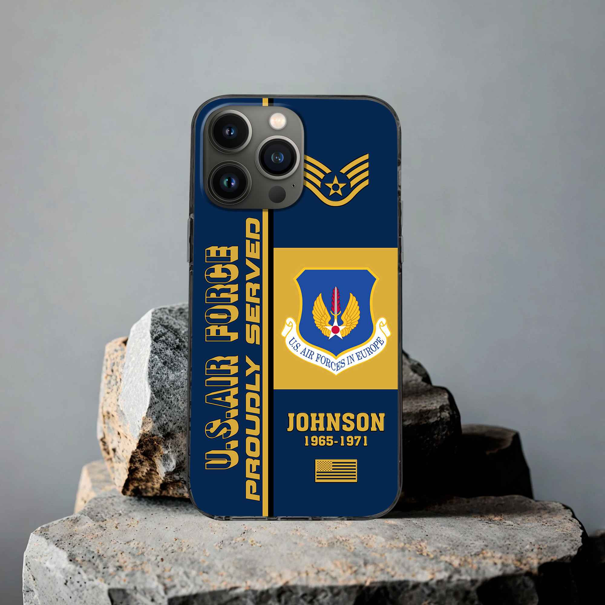 Premium Custom USAF Phone Case VPVC506912, Gifts For Air Force Veteran, Best Gifts On Father’s Day, Armed Forces Day, Independence Day, Veterans Day