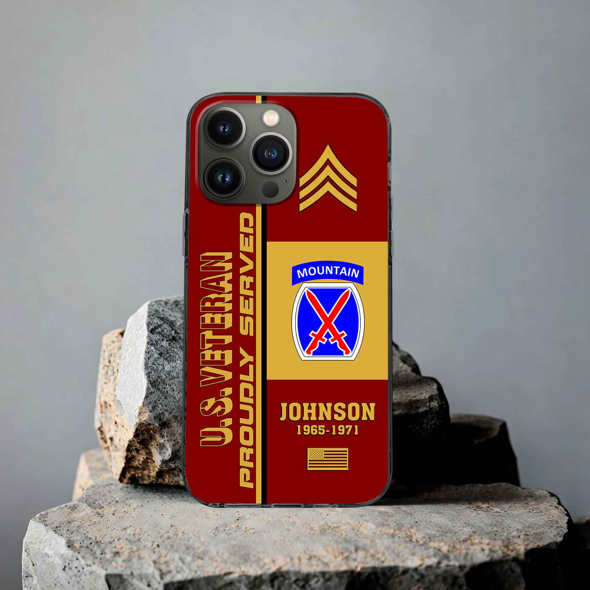Premium Custom US Veteran Phone Case VPVC506907, Gifts For US Veteran, Best Gifts On Father’s Day, Armed Forces Day, Independence Day, Veterans Day