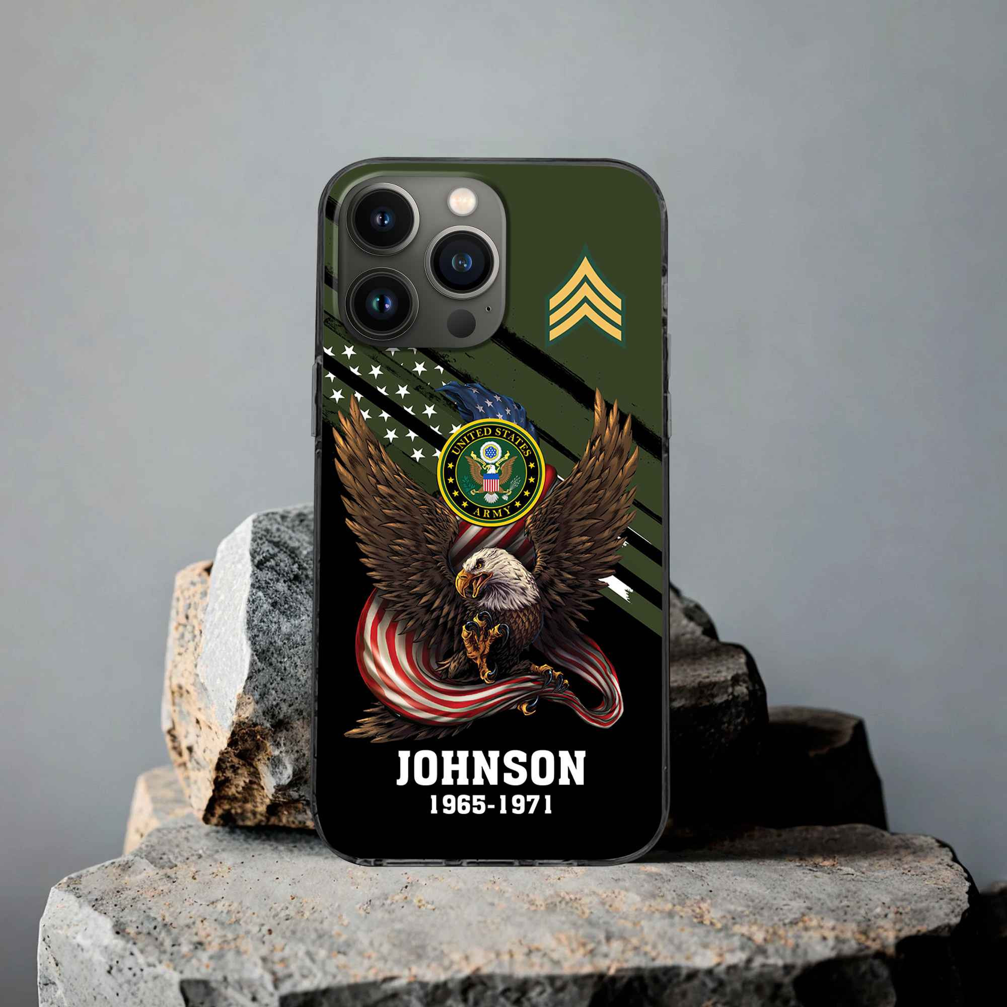 US Army Custom Phone Case VPVC507001, Gifts For Army Veteran, Best Gifts On Father’s Day, Armed Forces Day, Independence Day, Veterans Day