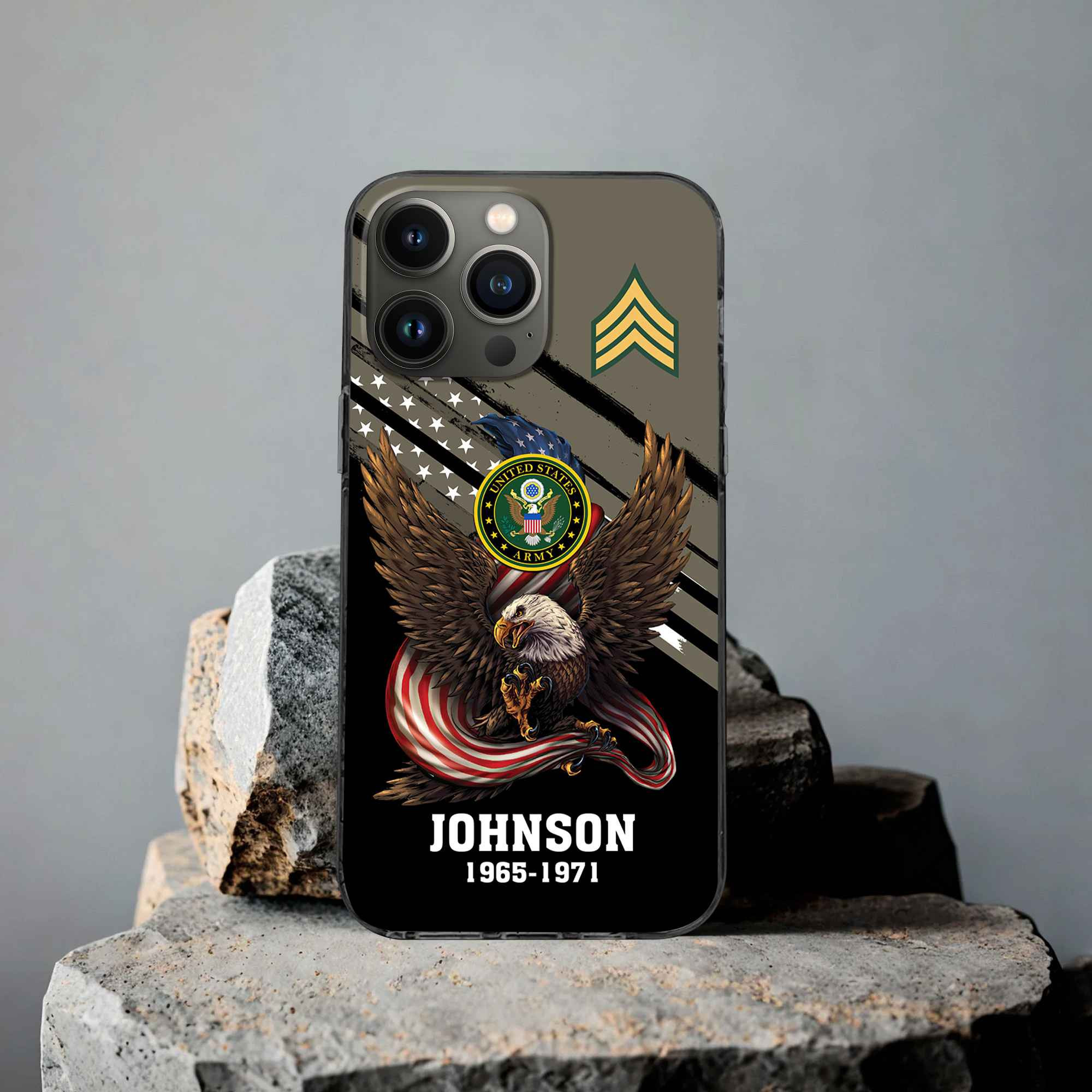 US Army Custom Phone Case VPVC507010, Gifts For Army Veteran, Best Gifts On Father’s Day, Armed Forces Day, Independence Day, Veterans Day