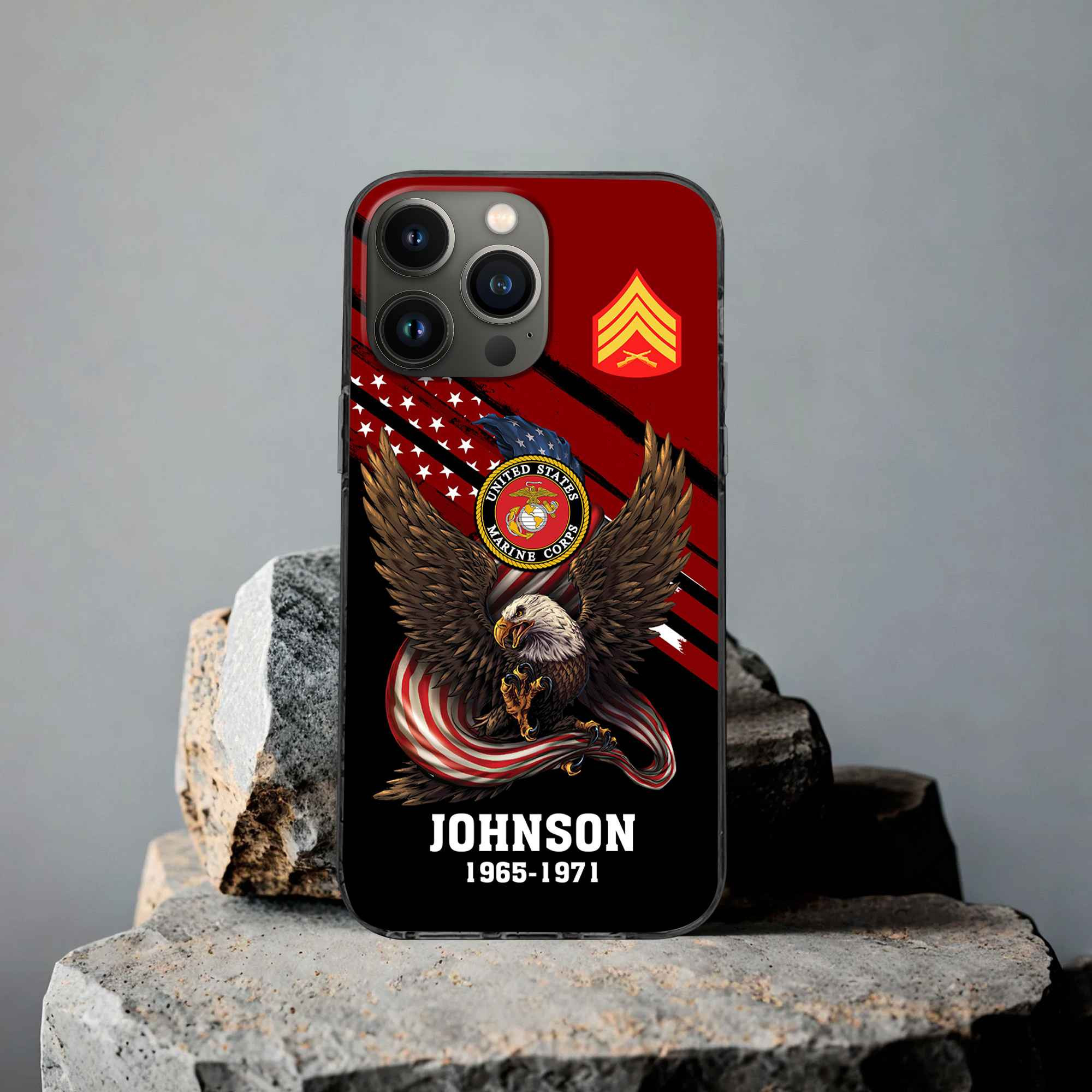 USMC Custom Phone Case VPVC507003, Gifts For Marine Veteran, Best Gifts On Father’s Day, Armed Forces Day, Independence Day, Veterans Day