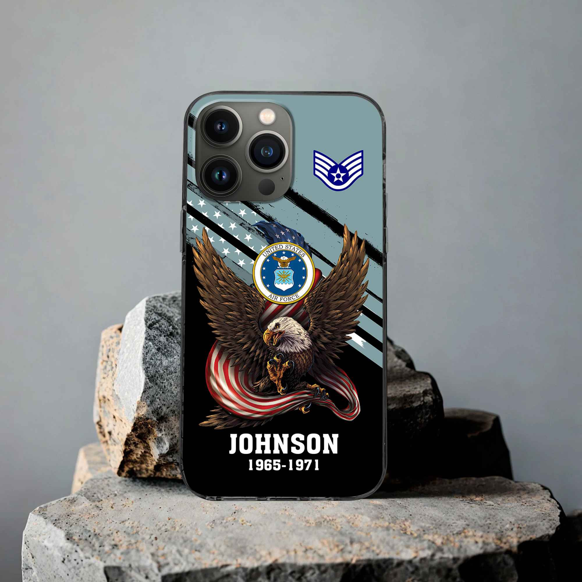 USAF Custom Phone Case VPVC507004, Gifts For Air Force Veteran, Best Gifts On Father’s Day, Armed Forces Day, Independence Day, Veterans Day