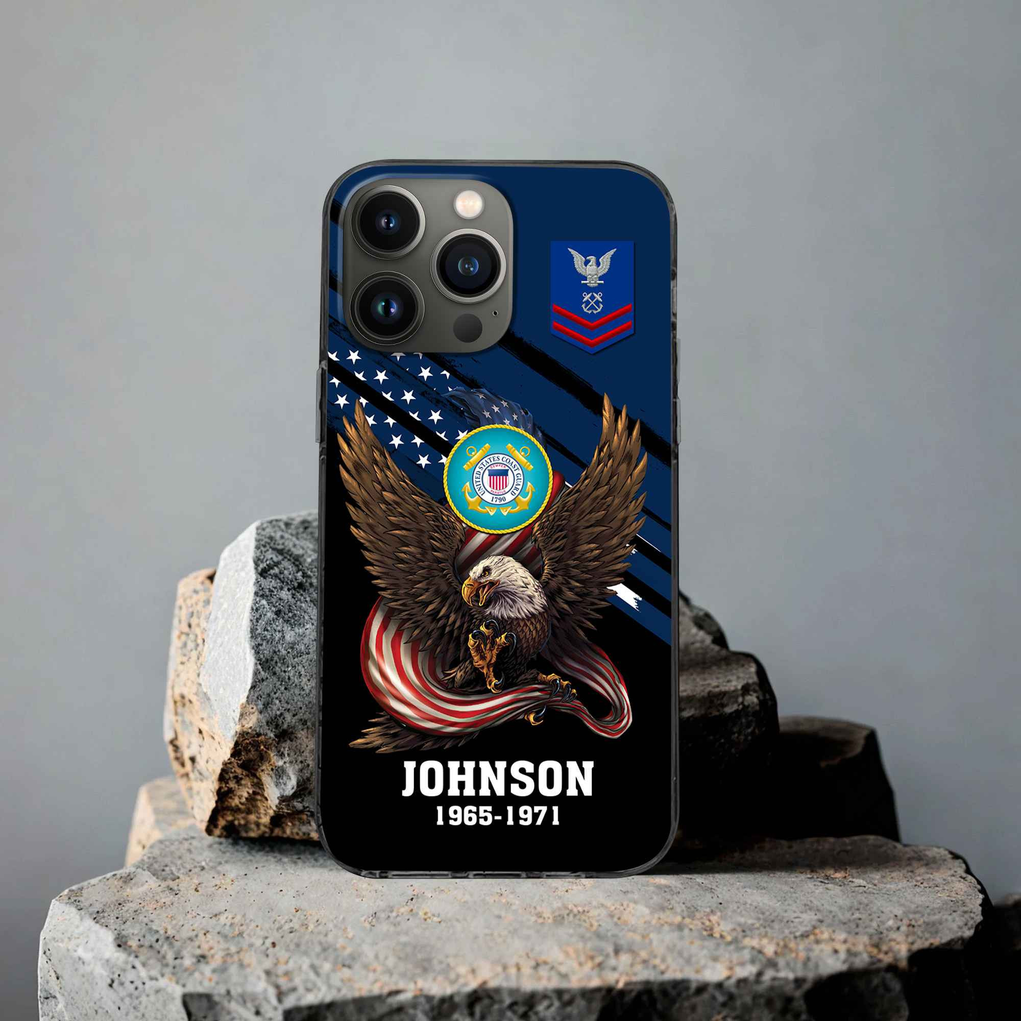 USCG Custom Phone Case VPVC507005, Gifts For Coast Guard Veteran, Best Gifts On Father’s Day, Armed Forces Day, Independence Day, Veterans Day