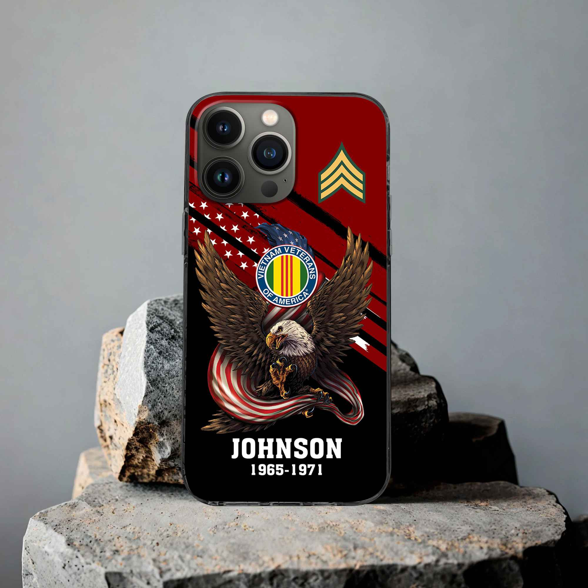 Vietnam Veteran Custom Phone Case VPVC507006, Gifts For Vietnam Veteran, Best Gifts On Father’s Day, Armed Forces Day, Independence Day, Veterans Day