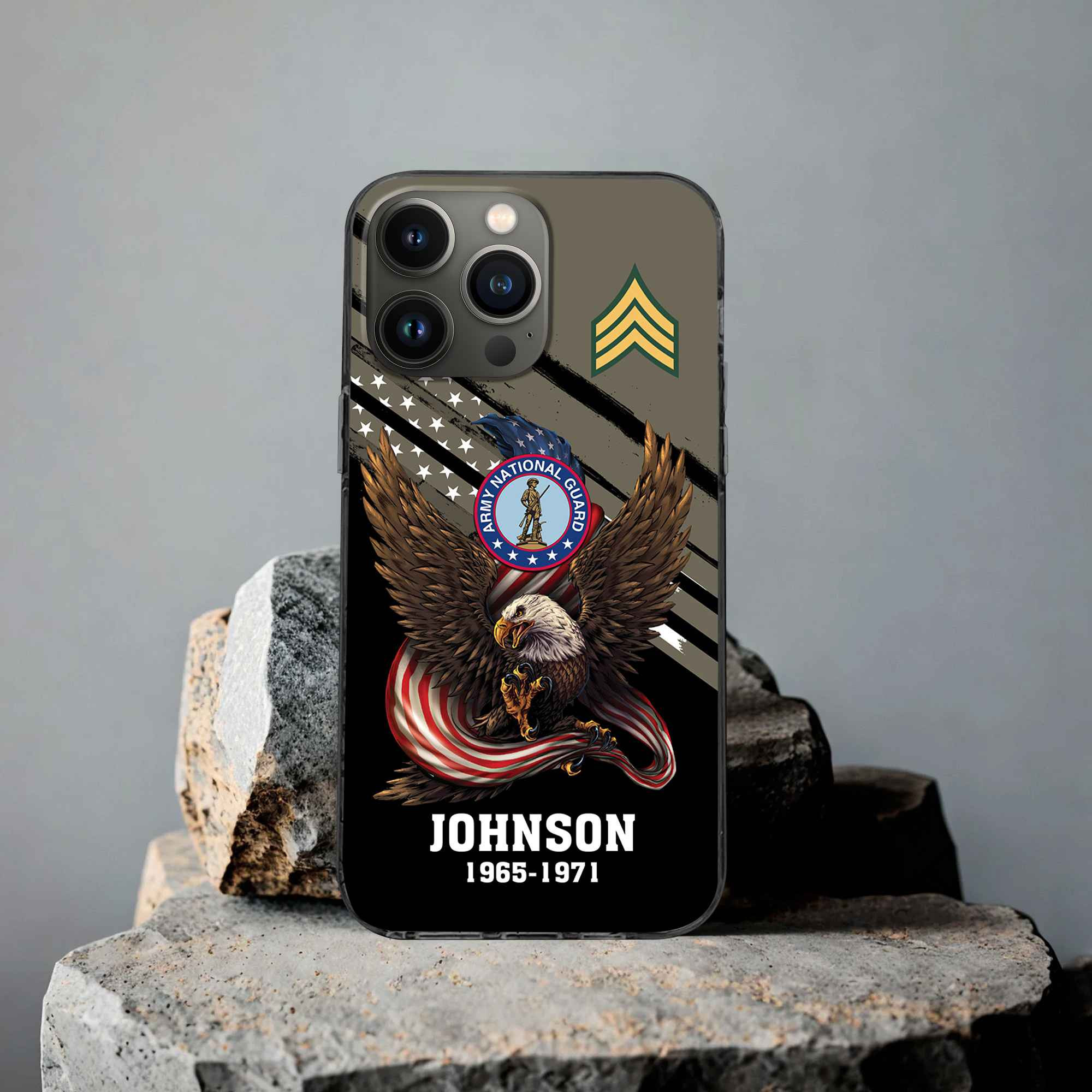 US Army National Guard Custom Phone Case VPVC507008, Gifts For Army National Guard Veteran, Best Gifts On Father’s Day, Armed Forces Day, Independence Day, Veterans Day