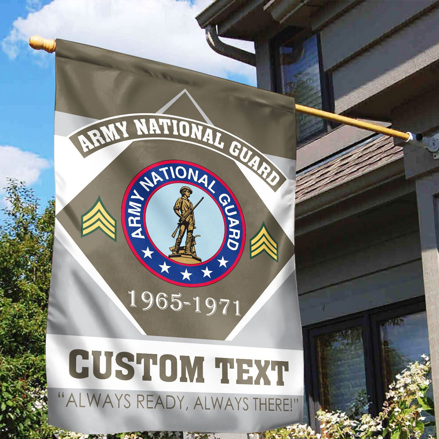 Premium Custom Army National Guard Veteran Flag VPVC110908, Gift For Army National Guard Veteran, American Flag, Patriotic Flag, Garden Flag, House Flag, Gifts On Father’s Day, Independence Day, Veterans Day