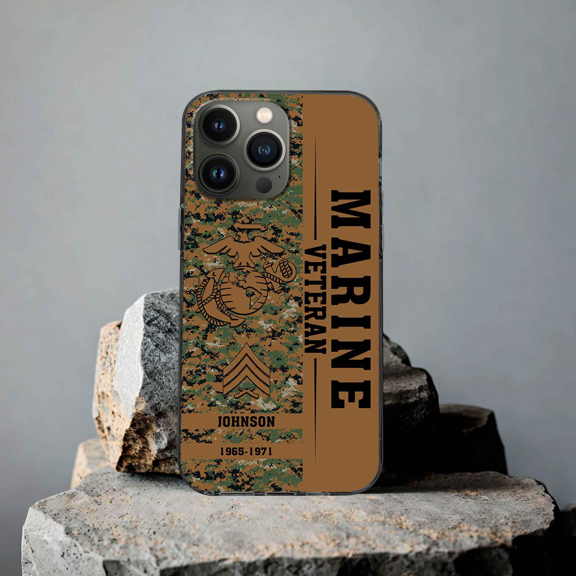 Premium Custom USMC Phone Case VPVC507203, Gifts For Marine Veteran, Best Gifts On Father’s Day, Armed Forces Day, Independence Day, Veterans Day