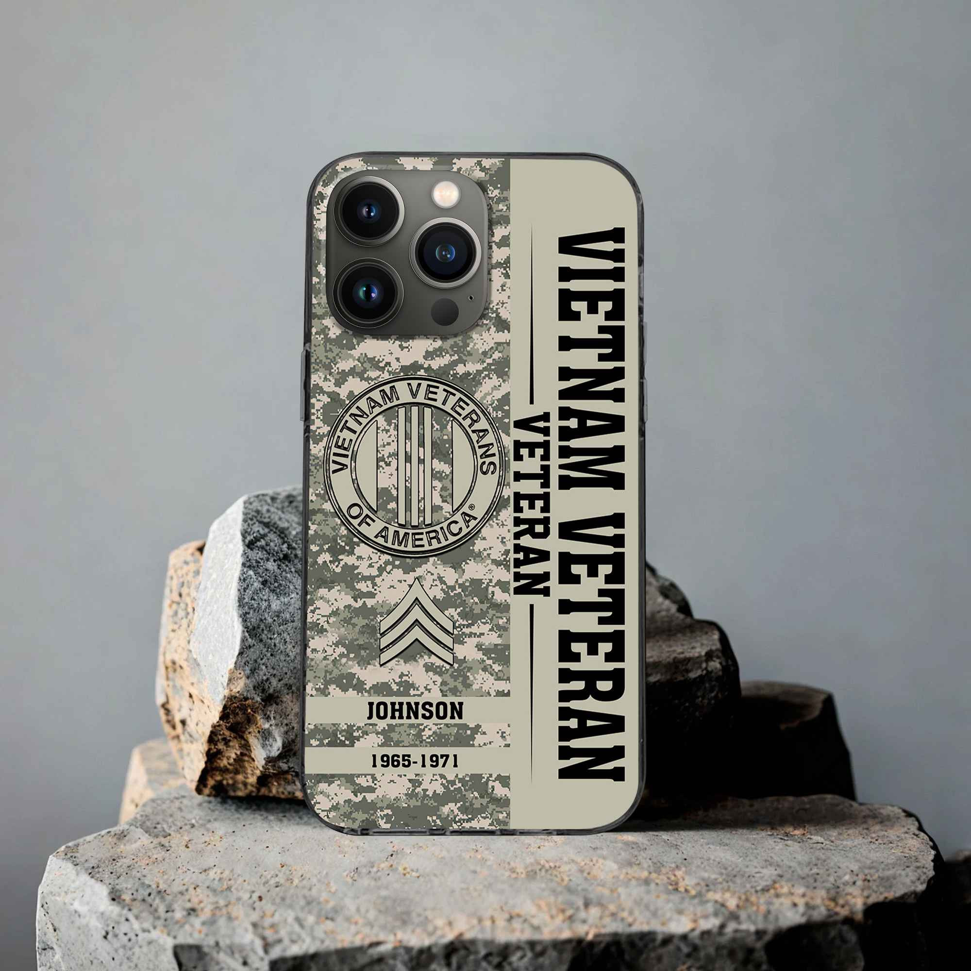 Premium Custom Vietnam Veteran Phone Case VPVC507206, Gifts For Vietnam Veteran, Best Gifts On Father’s Day, Armed Forces Day, Independence Day, Veterans Day