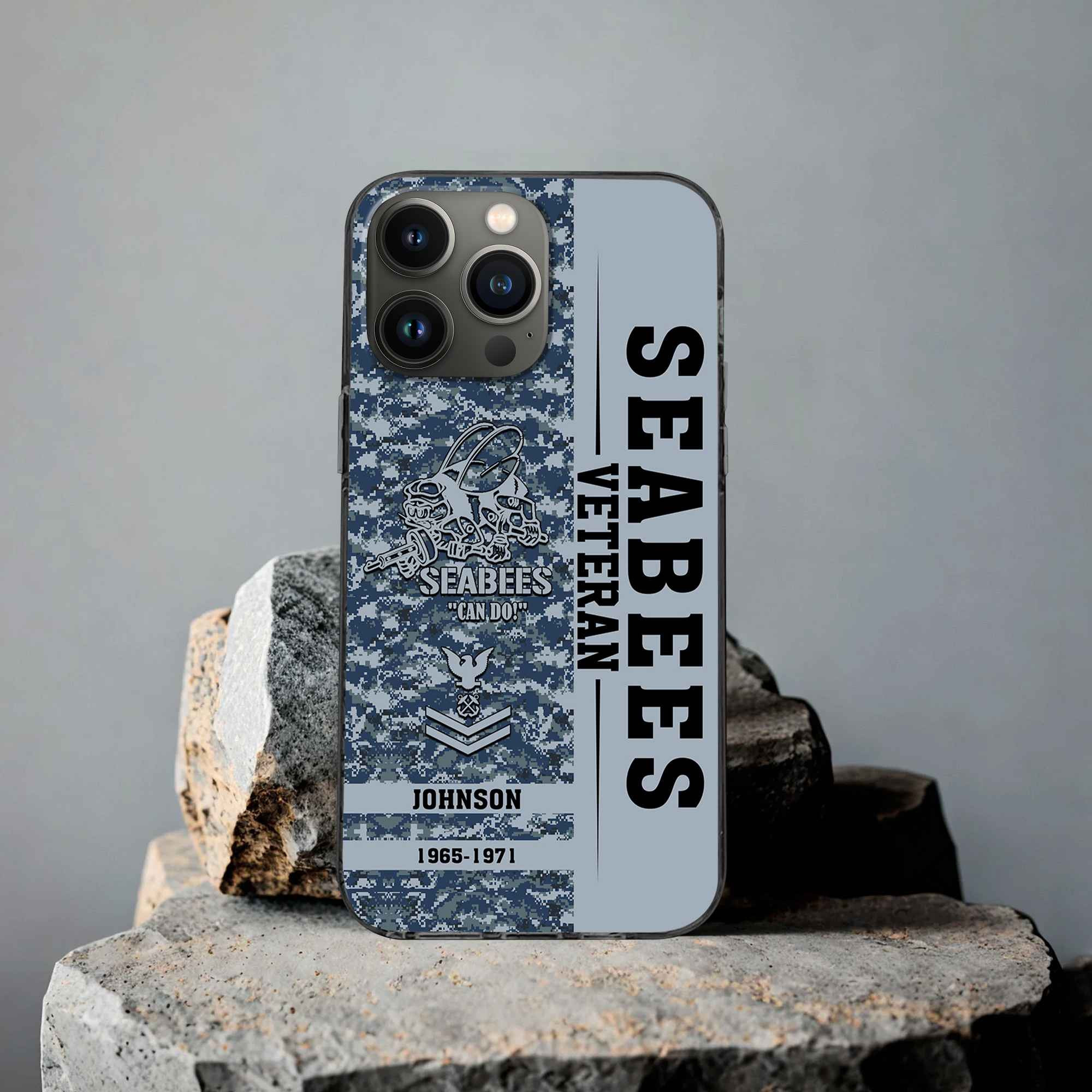 Premium Custom US Seabees Phone Case VPVC507209, Gifts For Seabees Veteran, Best Gifts On Father’s Day, Armed Forces Day, Independence Day, Veterans Day