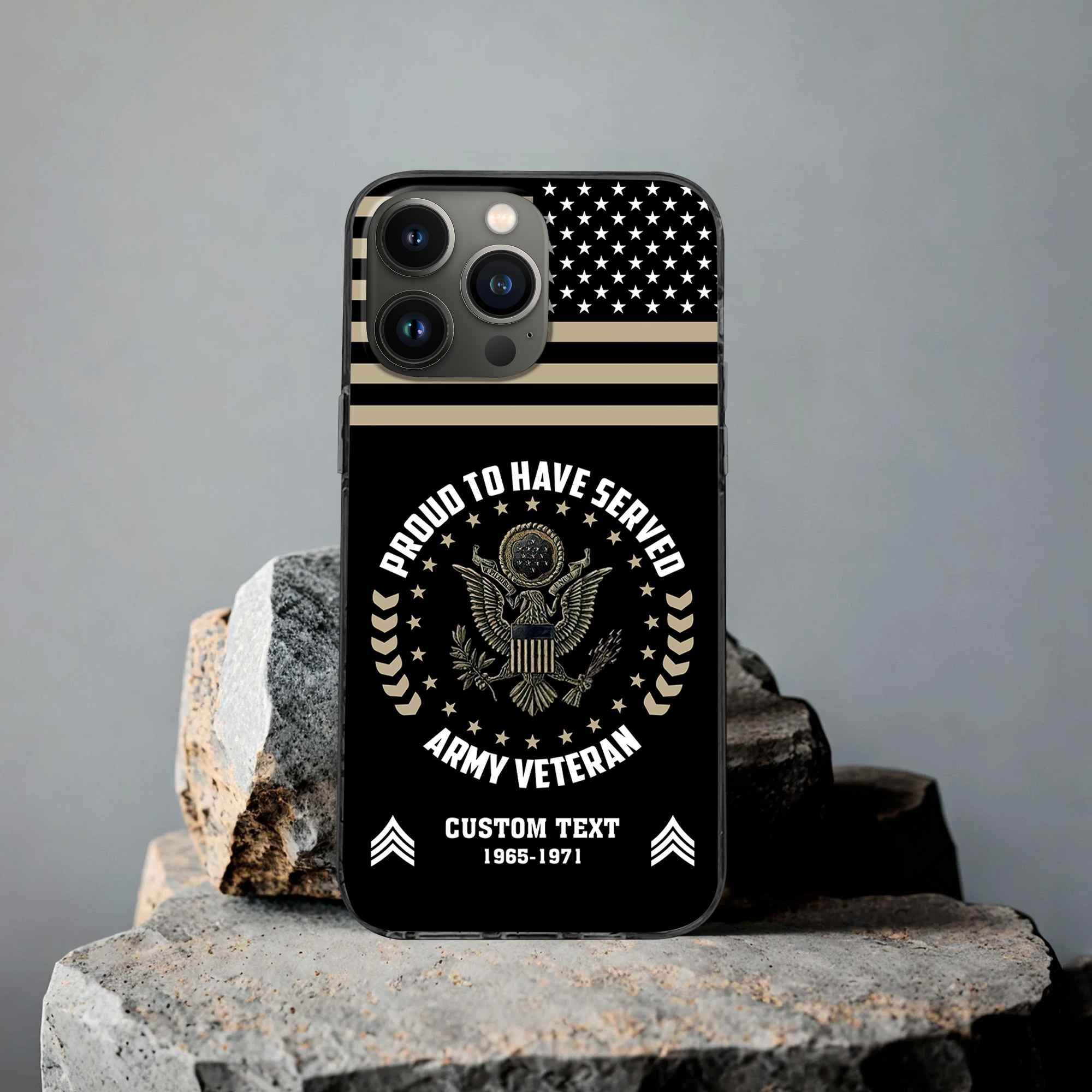 Premium Custom US Army Phone Case VPVC507401, Gifts For Army Veteran, Best Gifts On Father’s Day, Armed Forces Day, Independence Day, Veterans Day