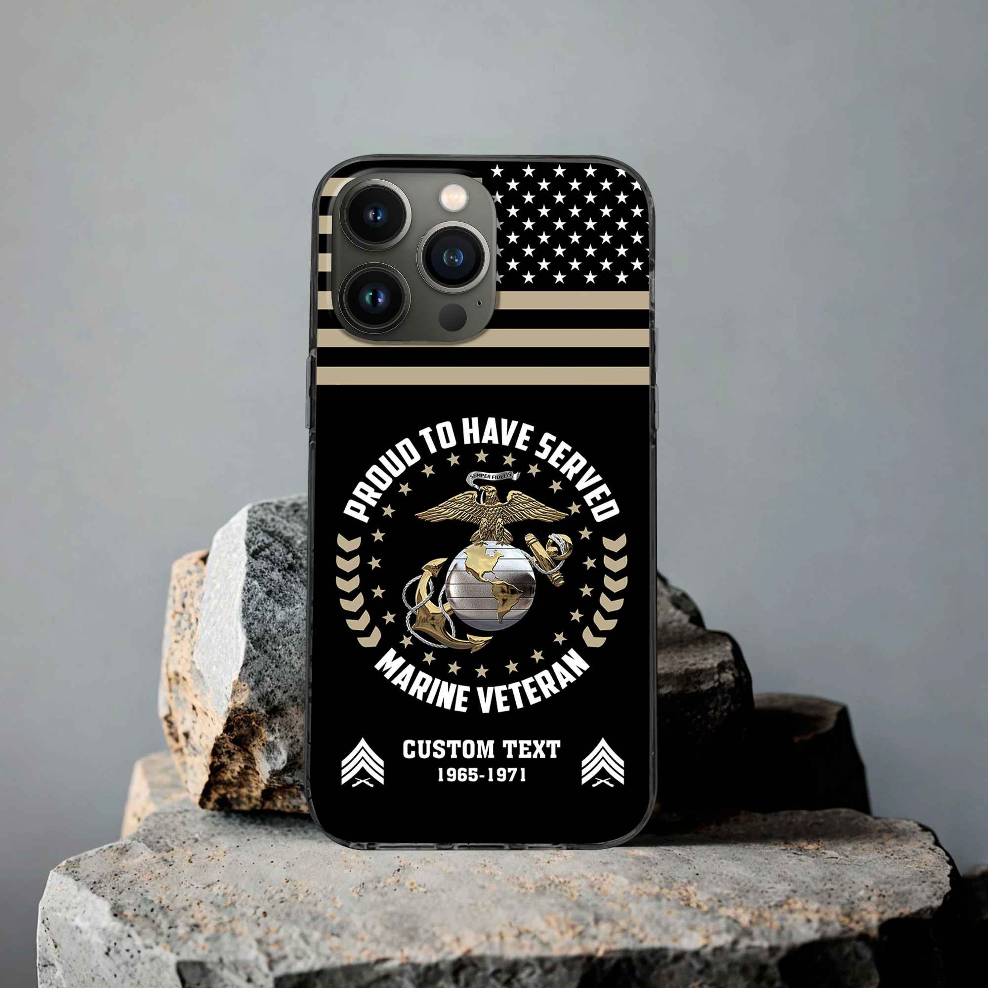 Premium Custom USMC Phone Case VPVC507403, Gifts For Marine Veteran, Best Gifts On Father’s Day, Armed Forces Day, Independence Day, Veterans Day