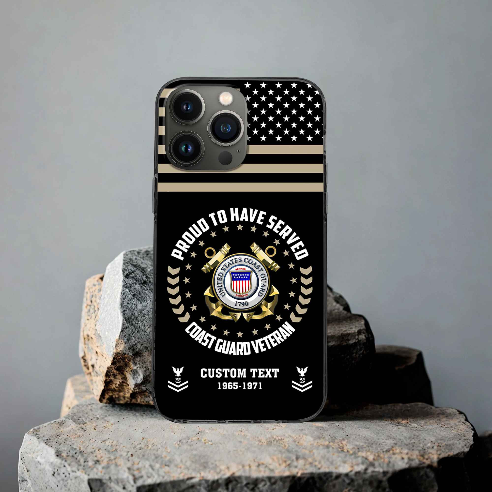 Premium Custom USCG Phone Case VPVC507405, Gifts For Coast Guard Veteran, Best Gifts On Father’s Day, Armed Forces Day, Independence Day, Veterans Day