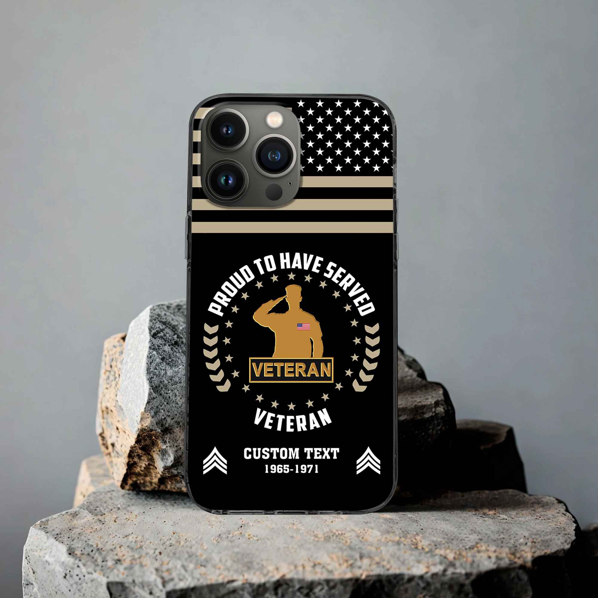 Premium Custom US Veteran Phone Case VPVC507407, Gifts For US Veteran, Best Gifts On Father’s Day, Armed Forces Day, Independence Day, Veterans Day