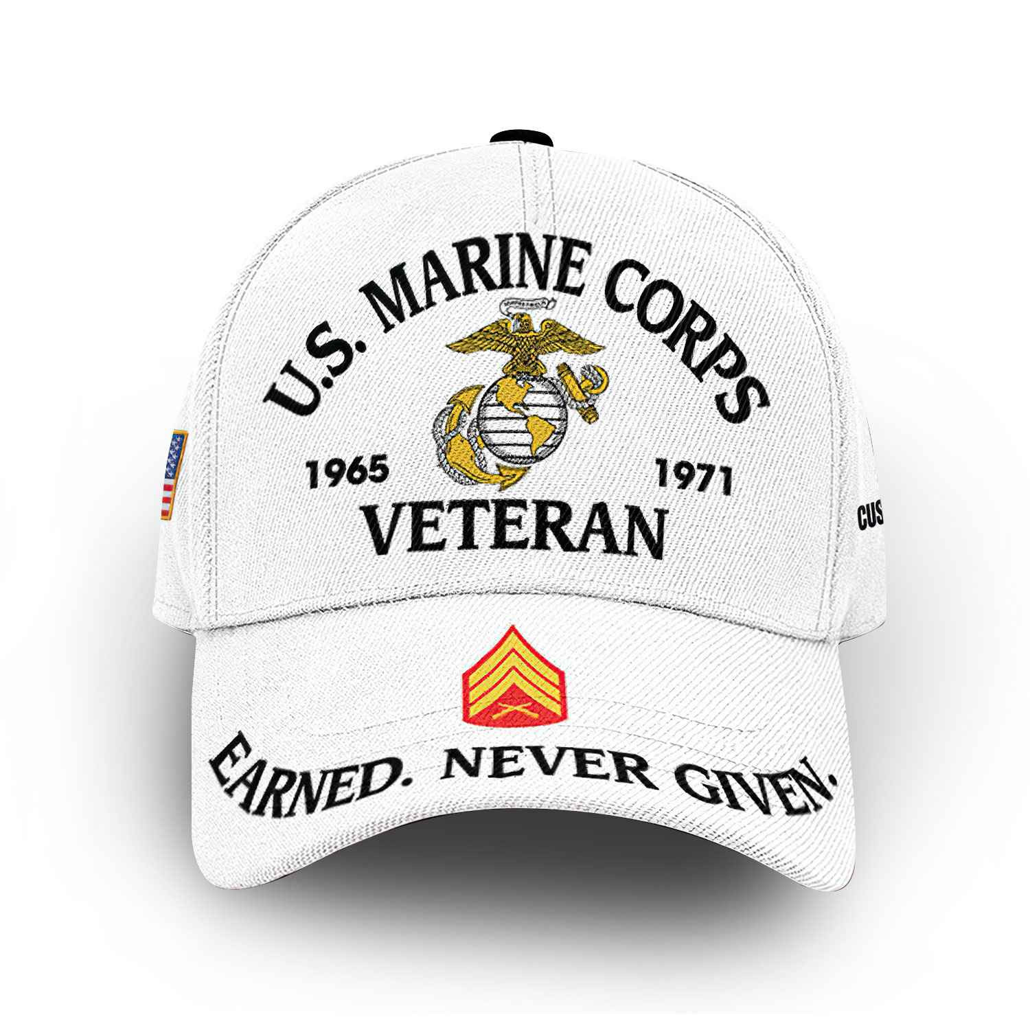 Premium Custom USMC Cap VPVC014303, Gifts For Marine Veteran, Best Gifts On Father’s Day, Armed Forces Day, Independence Day, Veterans Day