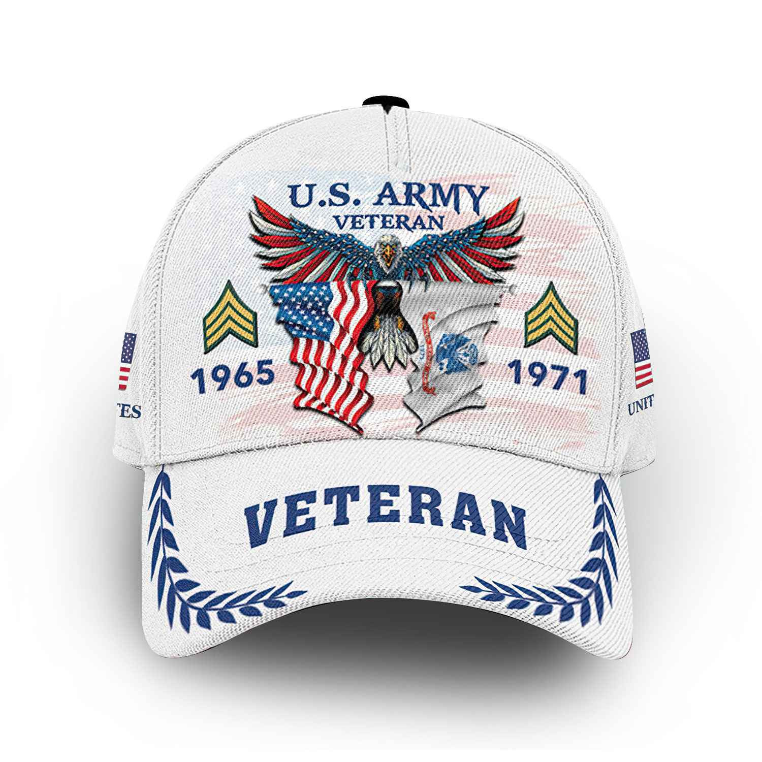 US Army Custom Cap VPVC014406, Gifts For Army Veteran, Best Gifts On Father’s Day, Armed Forces Day, Independence Day, Veterans Day