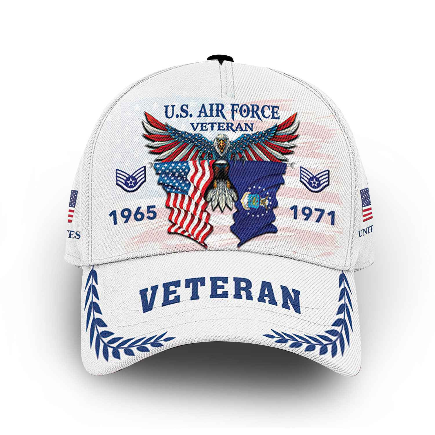 USAF Custom Cap VPVC014409, Gifts For Air Force Veteran, Best Gifts On Father’s Day, Armed Forces Day, Independence Day, Veterans Day
