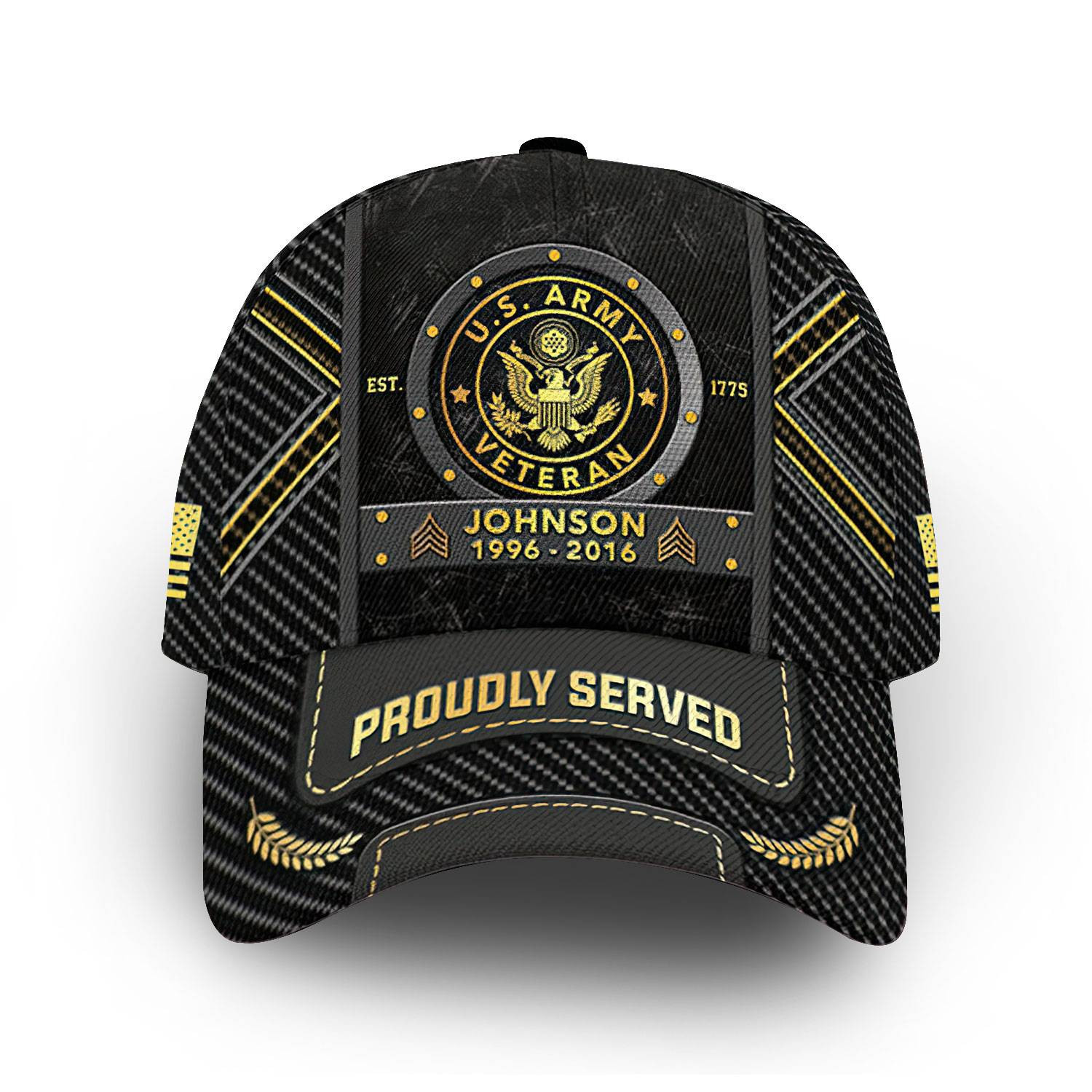 Premium Custom US Army Cap VPVC014506, Gifts For Army Veteran, Best Gifts On Father’s Day, Armed Forces Day, Independence Day, Veterans Day