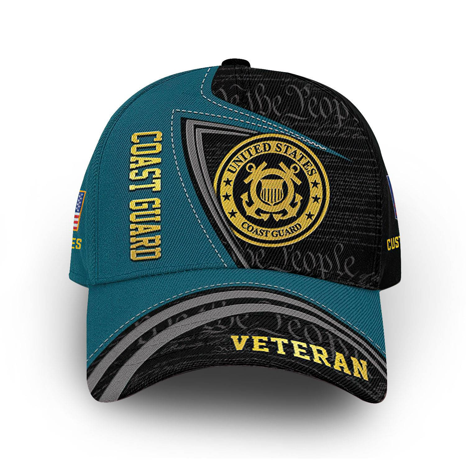 Unique Custom Name, Rank, USCG Cap VPVC014605, Gifts For Coast Guard Veteran, Best Gifts On Father’s Day, Independence Day, Veterans Day