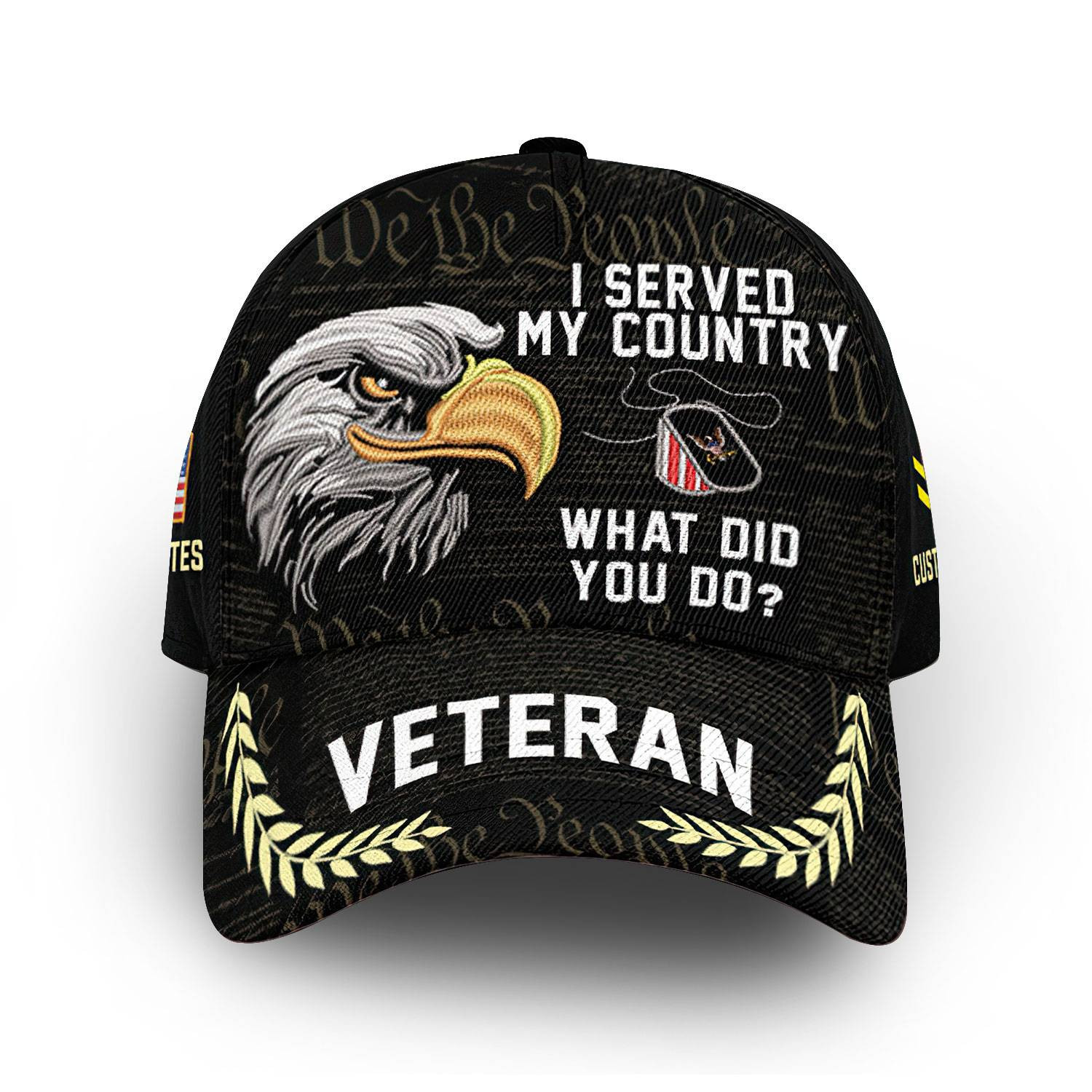 Unique Custom Name, Rank, US Navy Cap VPVC014807, Gifts For Navy Veteran, Best Gifts On Father’s Day, Independence Day, Veterans Day