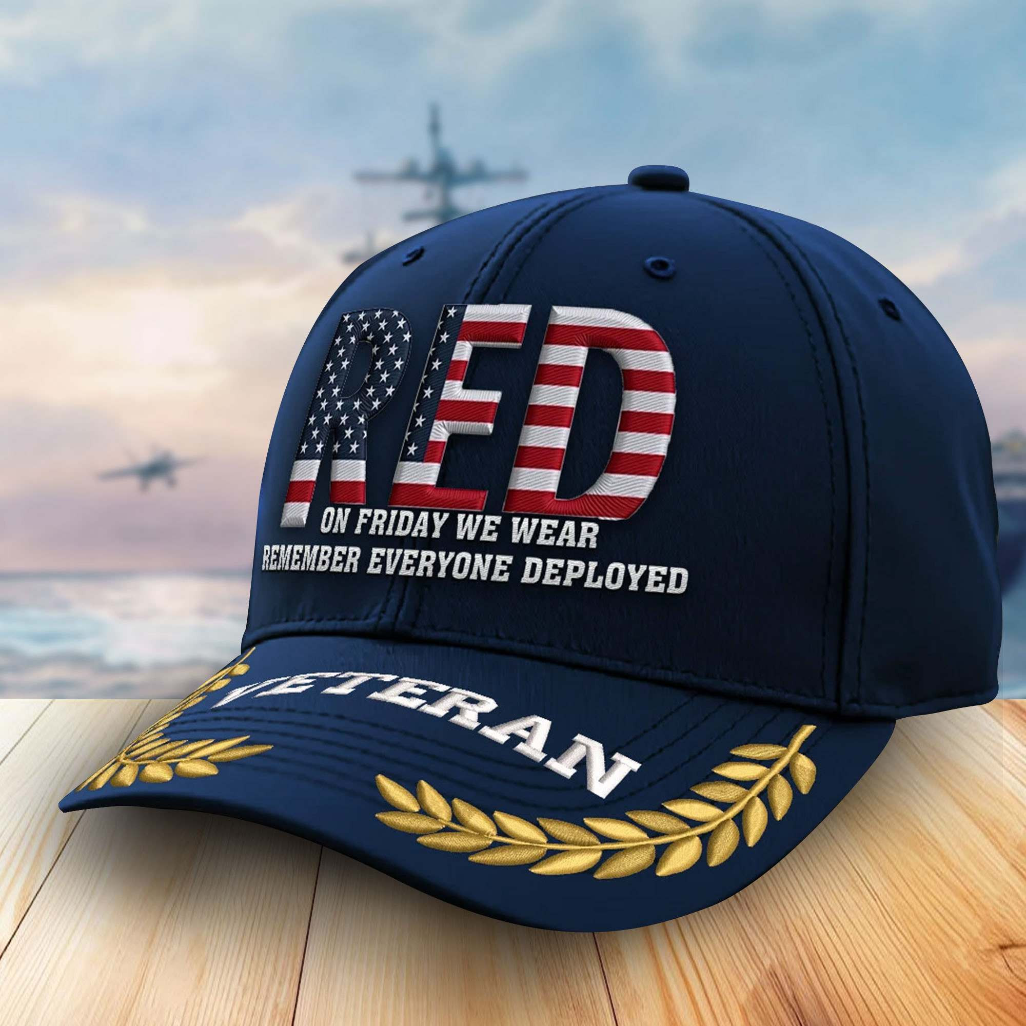 Premium US Veterans Embroidered Baseball Hats VPVC302702, Gifts For Veterans On Father’s Day, Armed Forces Day, Independence Day, Veterans Day