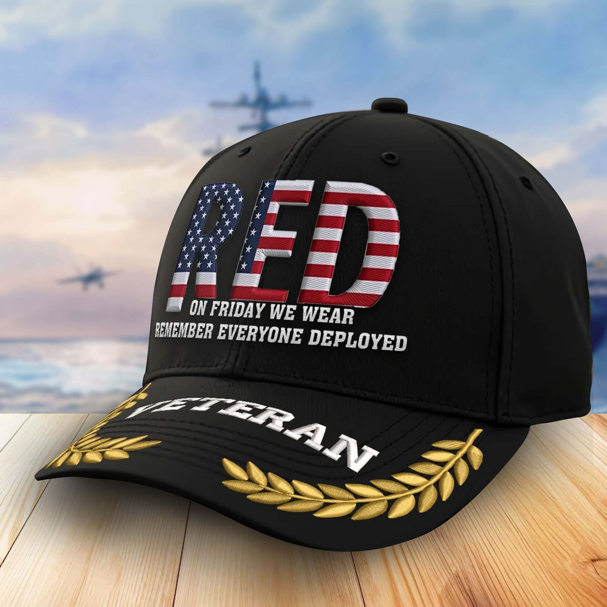 Premium US Veterans Embroidered Baseball Hats VPVC302703, Gifts For Veterans On Father’s Day, Armed Forces Day, Independence Day, Veterans Day
