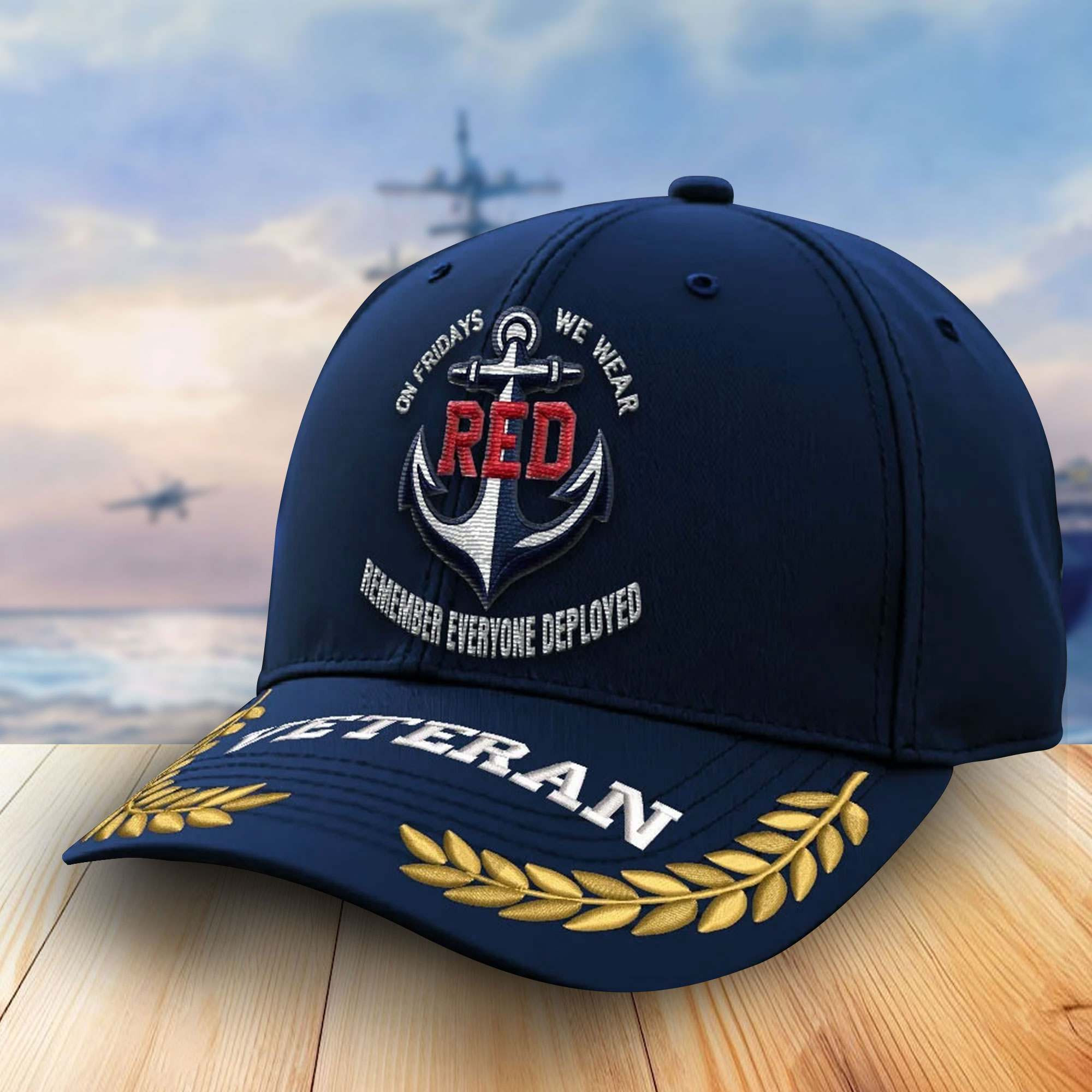 Premium US Veterans Embroidered Baseball Hats VPVC302902, Gifts For Veterans On Father’s Day, Armed Forces Day, Independence Day, Veterans Day