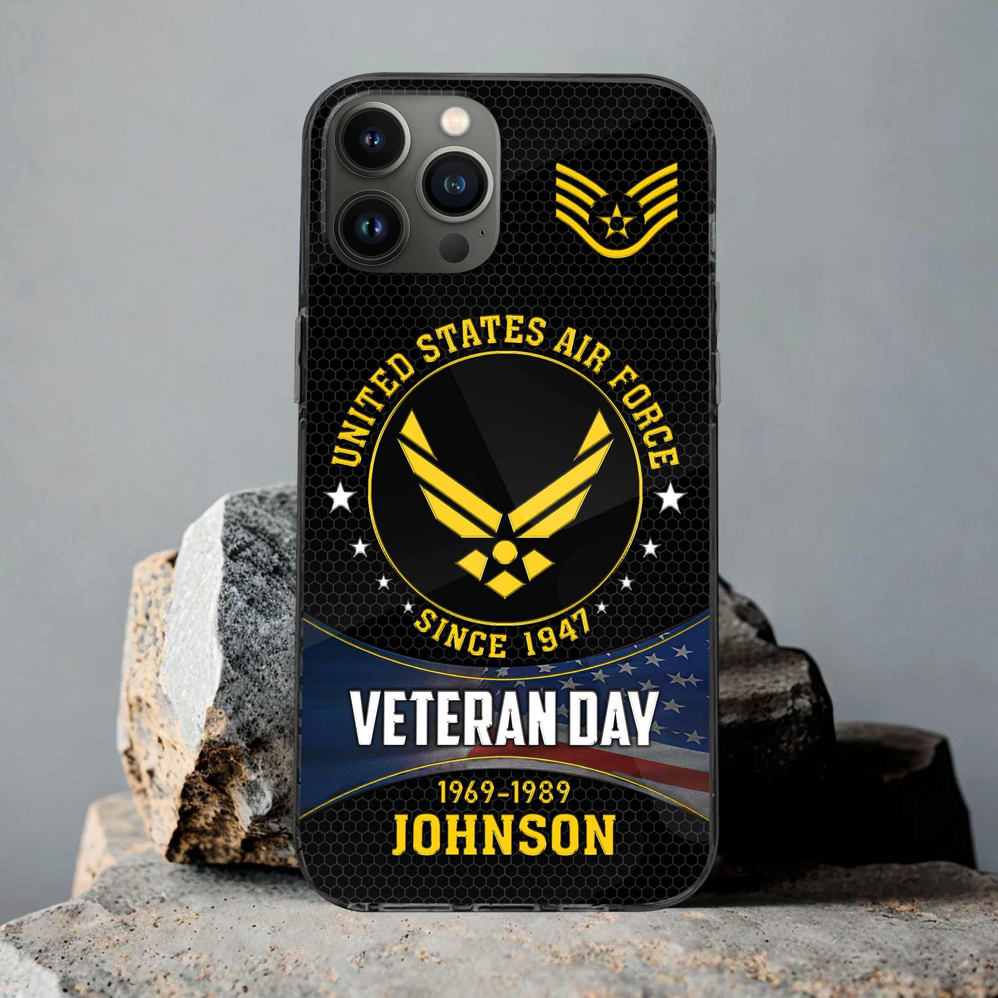 Premium Custom USAF Phone Case VPVC504604, Gifts For Air Force Veteran, Gifts For Dad, For Husband, Best Gifts On Father’s Day, Armed Forces Day, Independence Day, Veterans Day