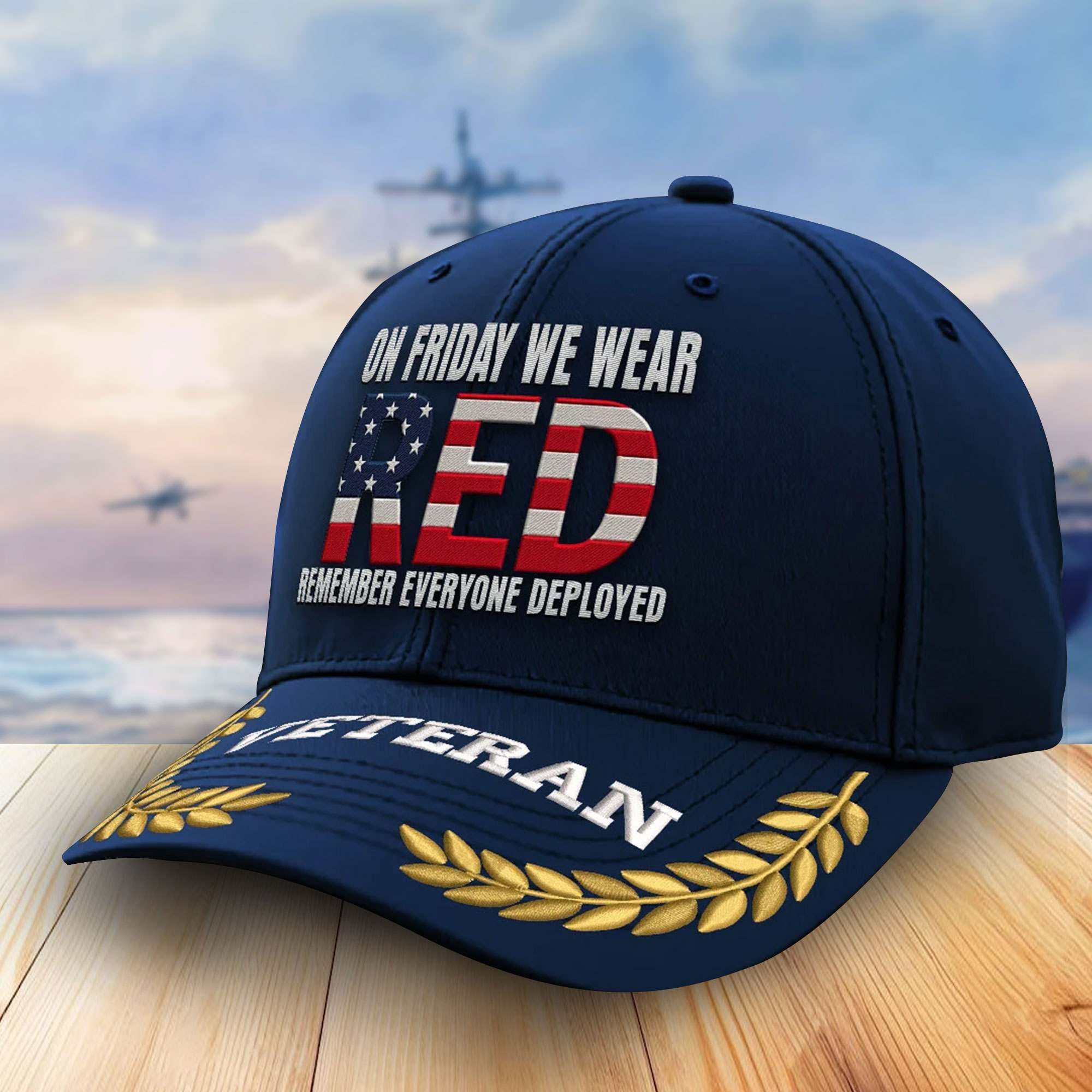 Premium US Veterans Embroidered Baseball Hats VPVC303202, Gifts For Veterans On Father’s Day, Armed Forces Day, Independence Day, Veterans Day