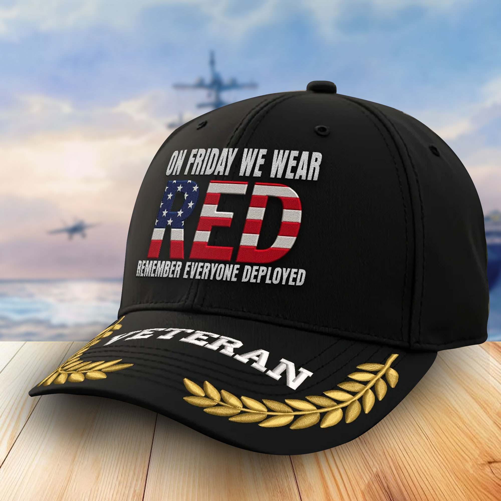 Premium US Veterans Embroidered Baseball Hats VPVC303203, Gifts For Veterans On Father’s Day, Armed Forces Day, Independence Day, Veterans Day