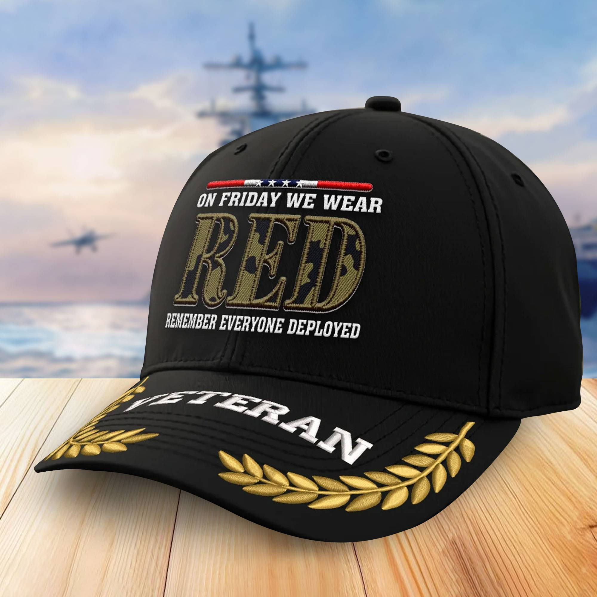 Premium US Veterans Embroidered Baseball Hats VPVC306003, Gifts For Veterans On Father’s Day, Armed Forces Day, Independence Day, Veterans Day
